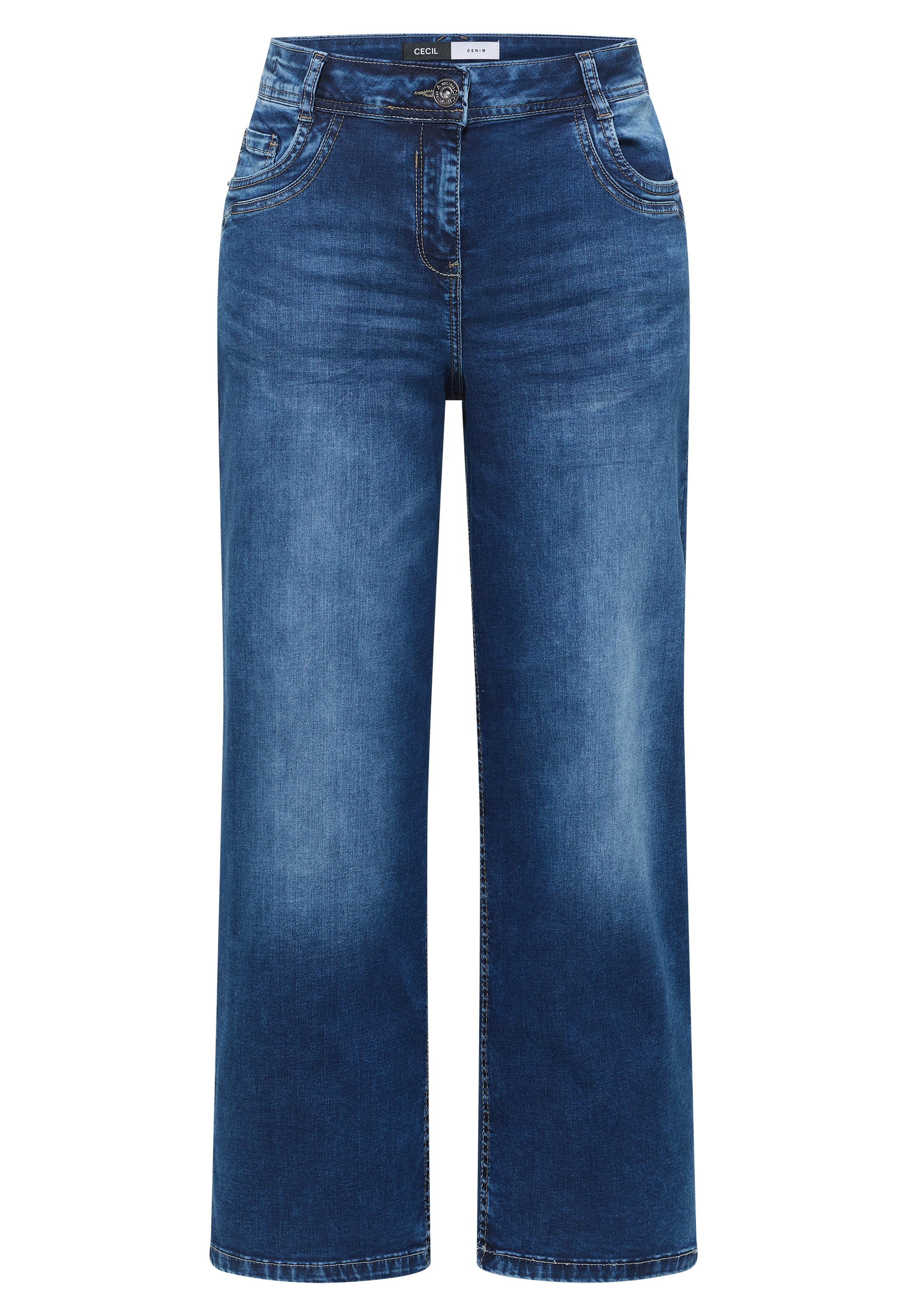 Cecil Slim-fit-Jeans High Waist