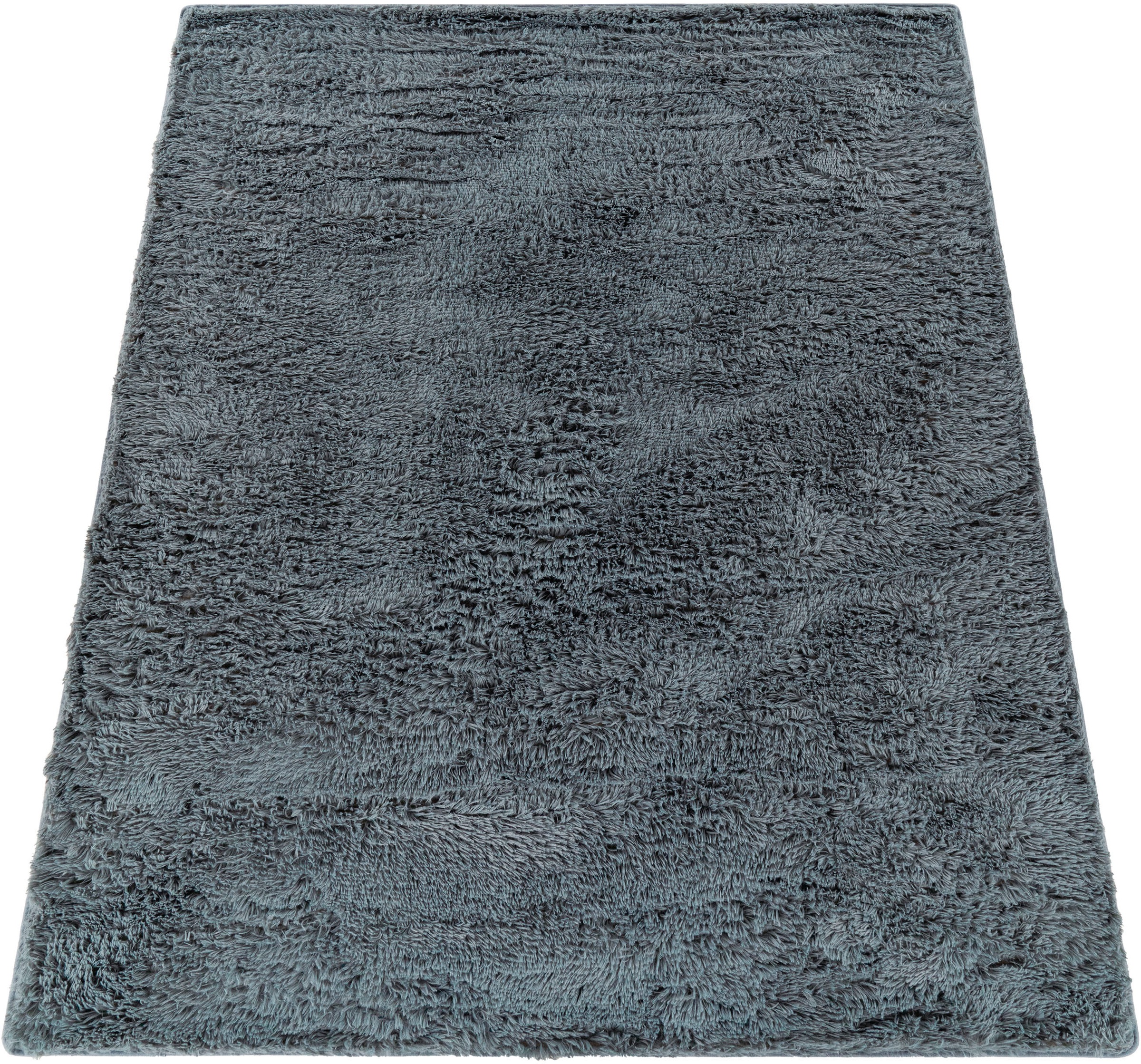 my home Hochflor-Teppich "Serville" rechteckig 37 mm Höhe Kuschelteppich, U günstig online kaufen