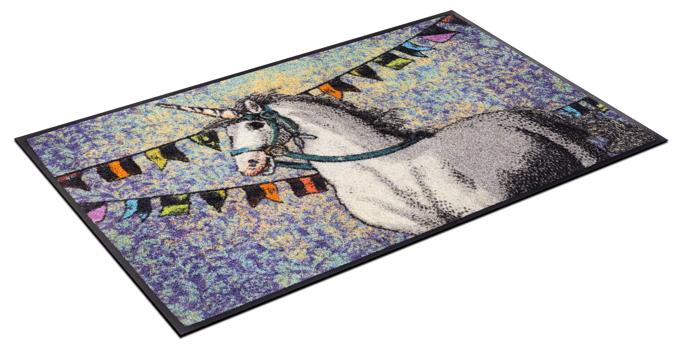 wash+dry by Kleen-Tex Fußmatte »Unicorn«, rechteckig, 7 mm Höhe