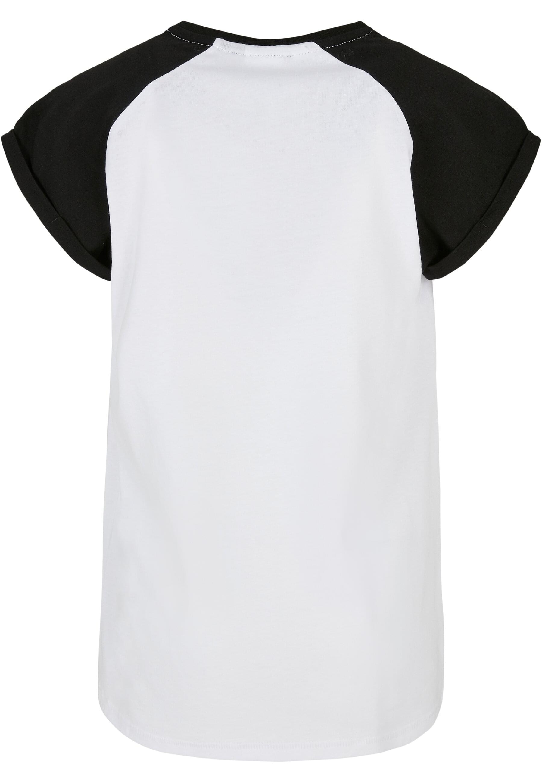 URBAN CLASSICS T-Shirt »Urban Classics Damen Girls Contrast Raglan Tee«, (1 tlg.)
