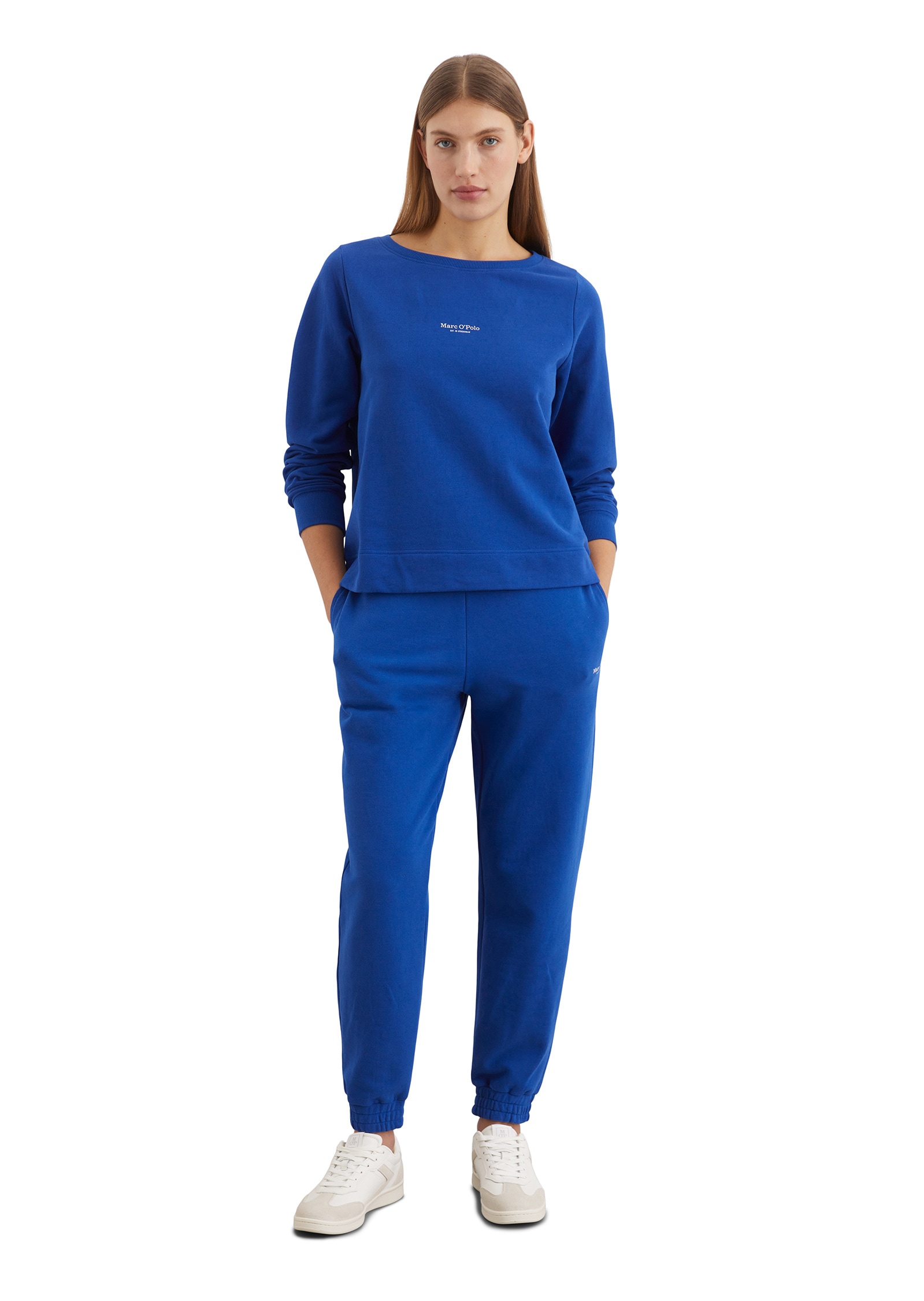 Marc O'Polo Sweatshirt »mit gepeachter Oberfläche«
