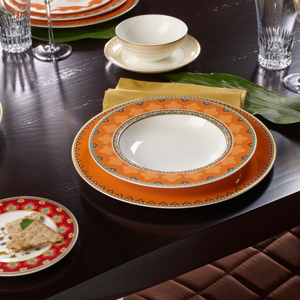 Villeroy & Boch Brotteller »Brotteller Samarkand Mandarin ø 16,4 cm 6er Set bunt«