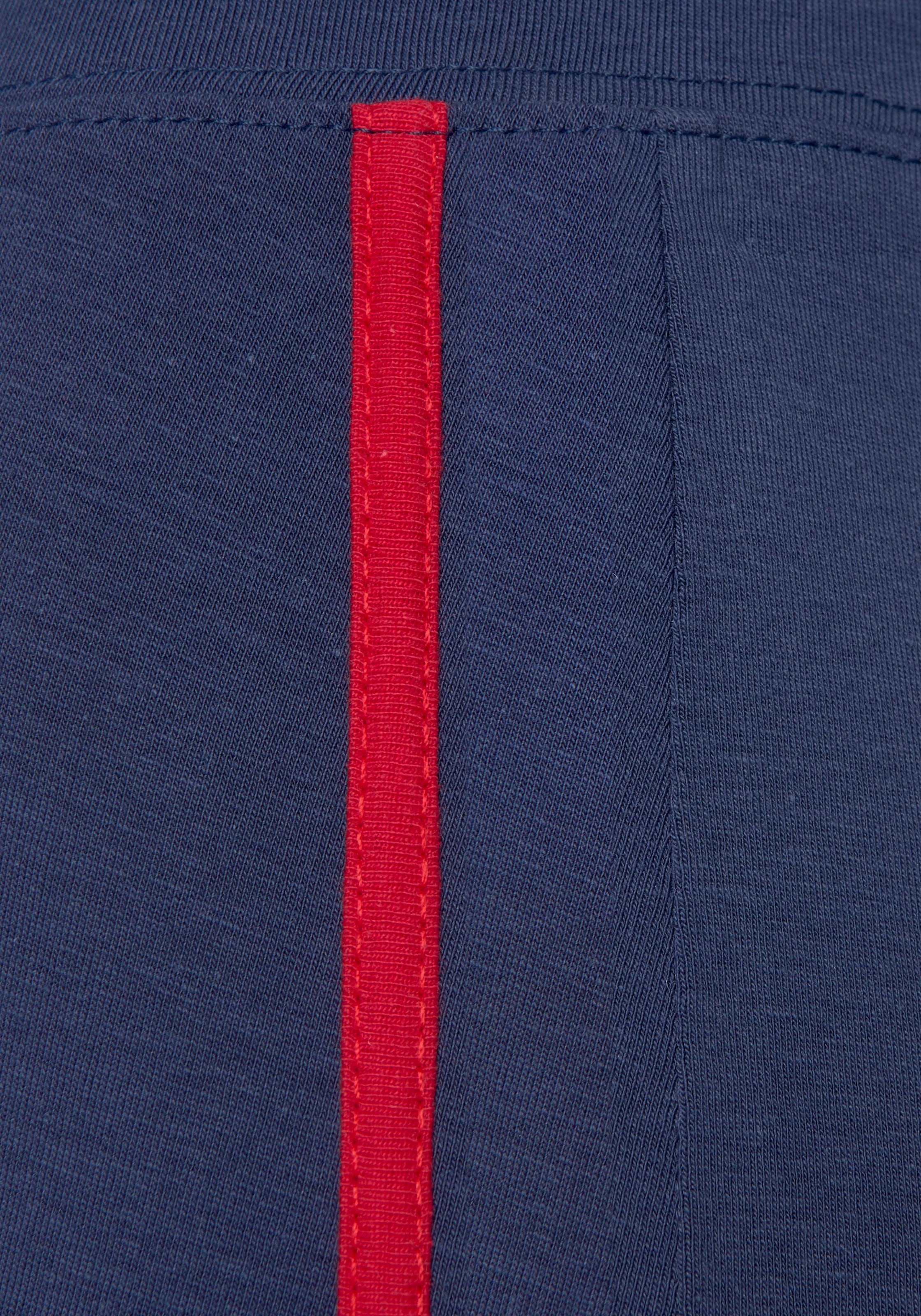H.I.S Leggings, Seitliche Streifeneinsätze in Kontrastfarben, Loungewear