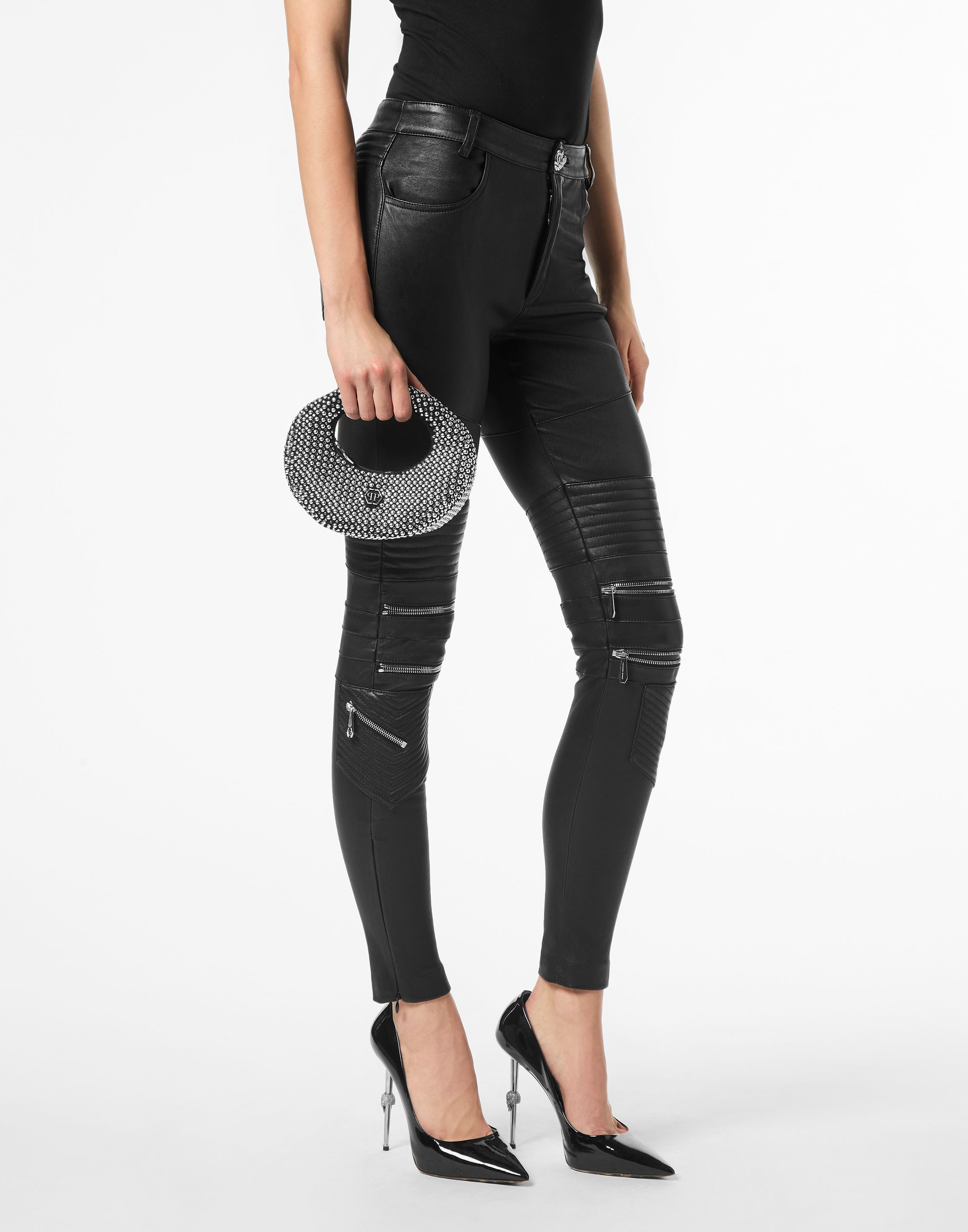 Thumbnail - PHILIPP PLEIN Handtasche "Mit Nieten Verziert"