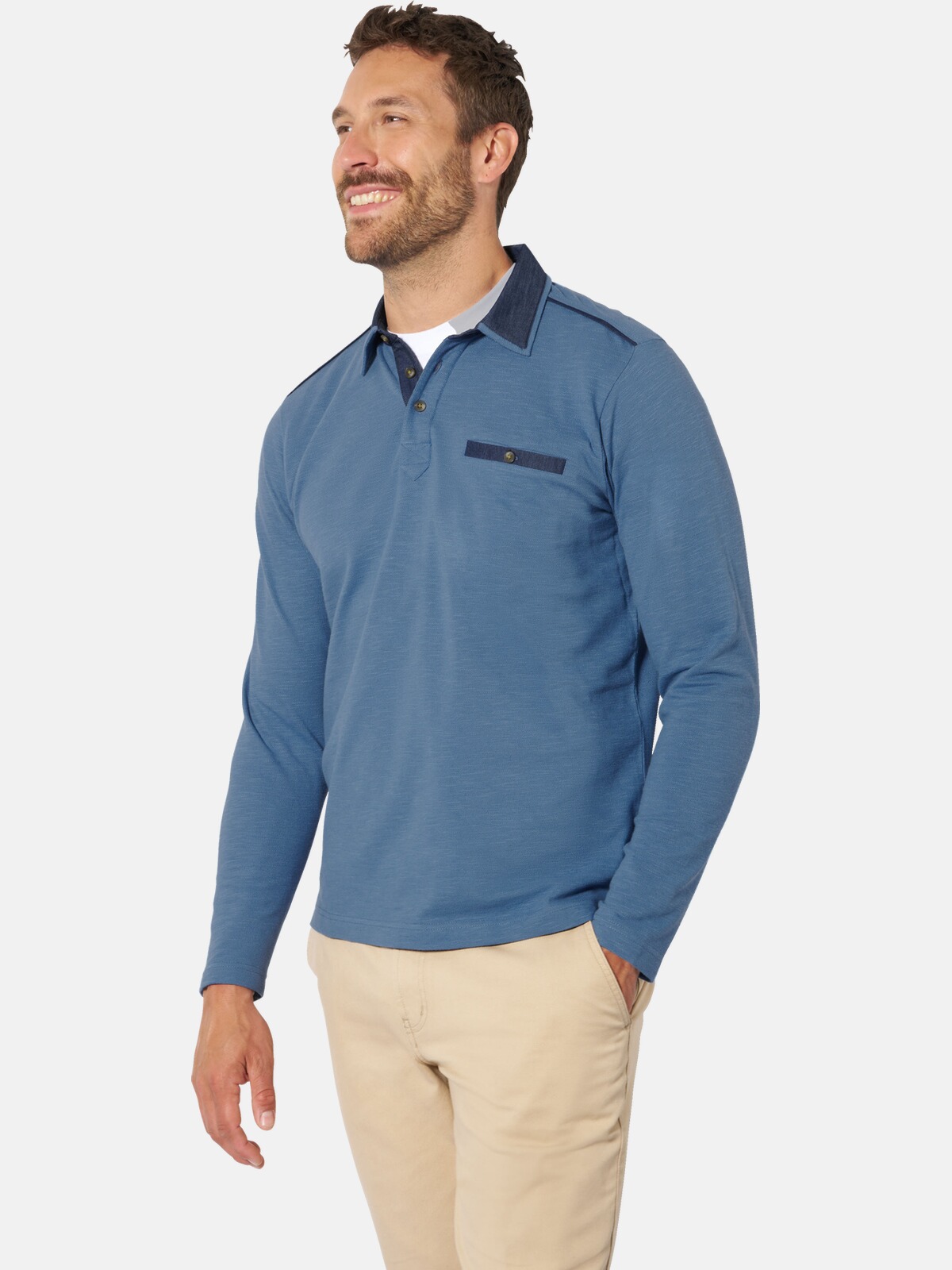 Babista Langarm-Poloshirt "Langarm-Poloshirt CARIMI"
