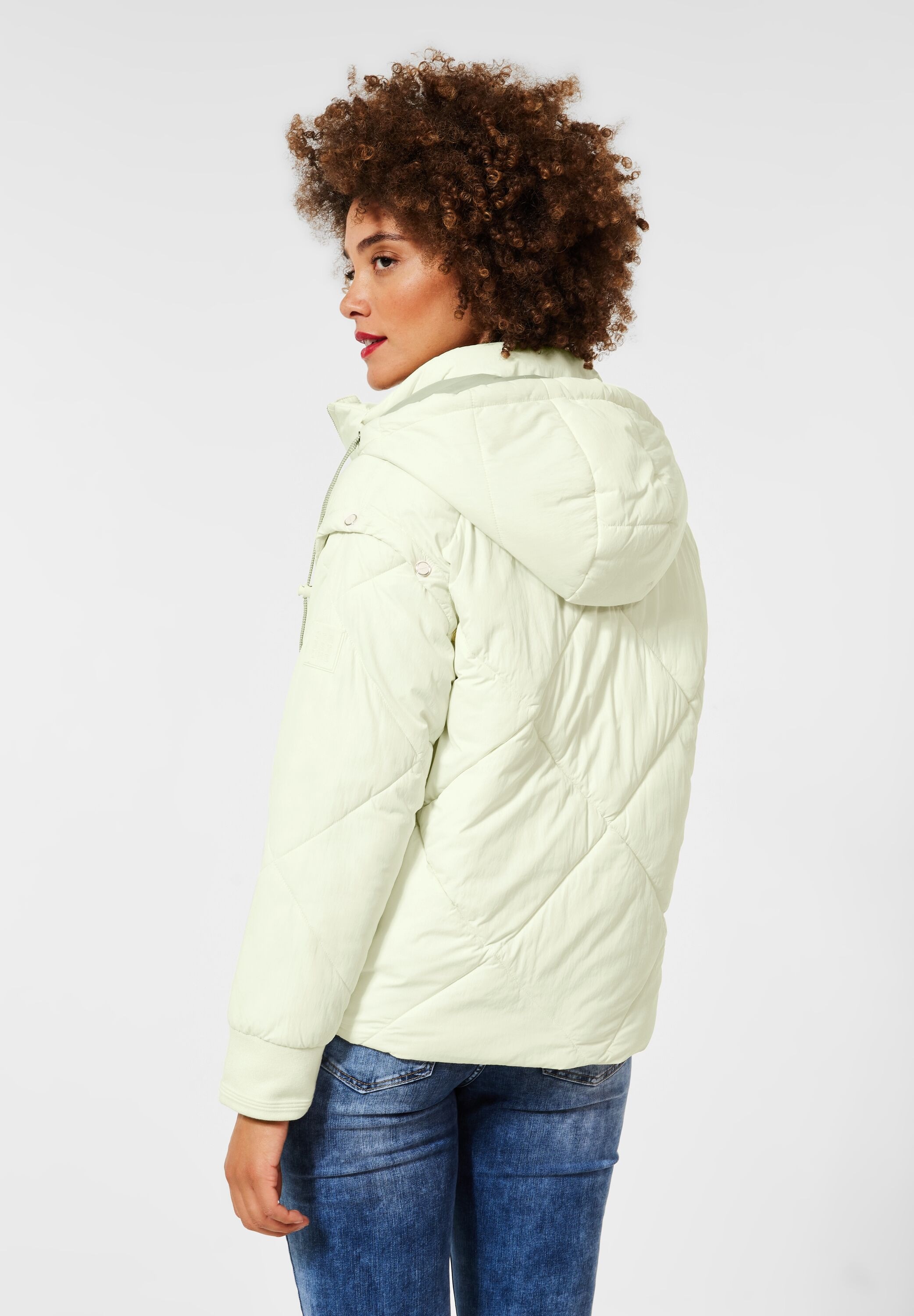 STREET ONE Winterjacke, mit Kapuze, mit abnehmbarer Kapuze