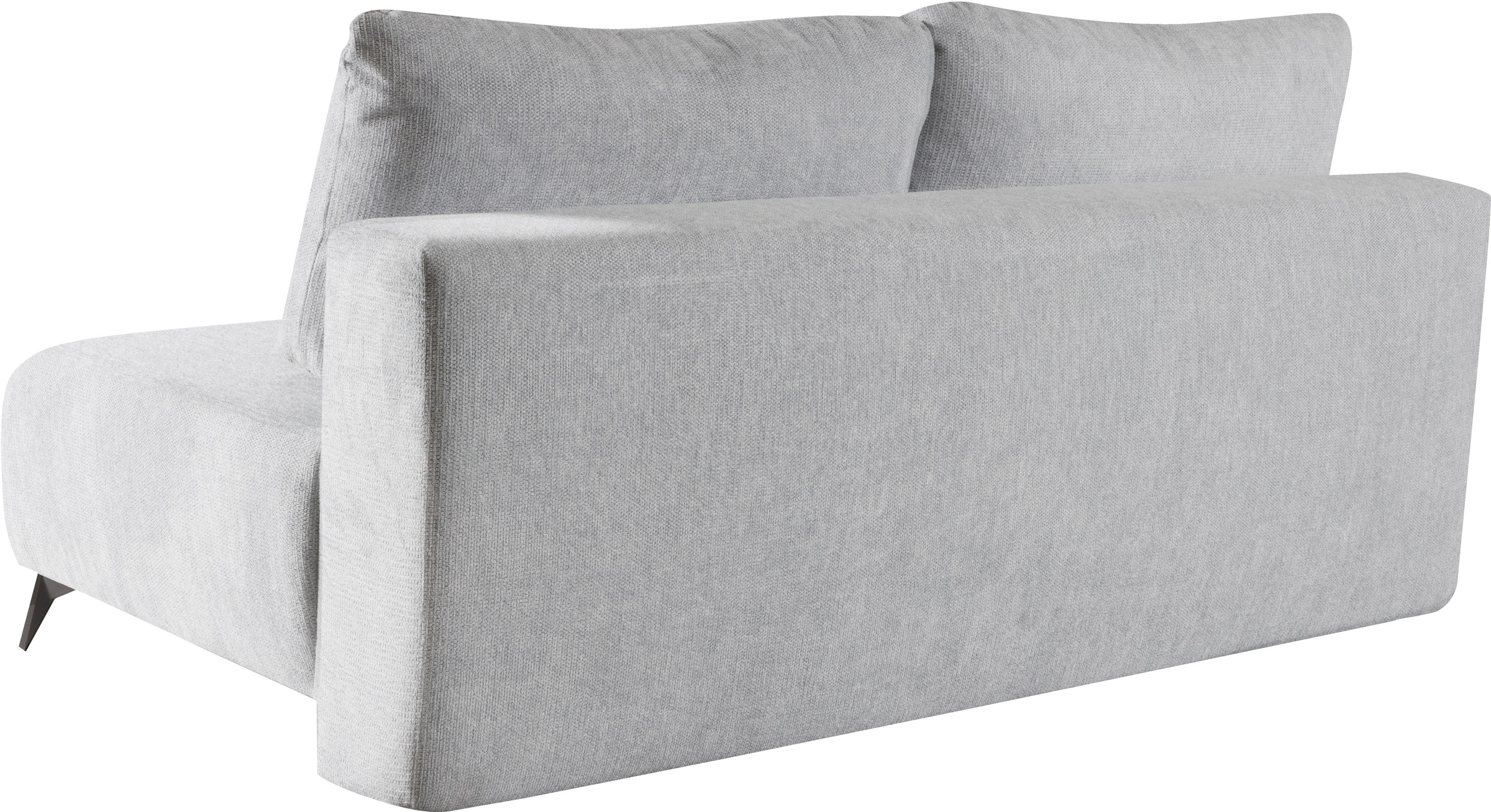 WERK2 Schlafsofa »Viktoria mit Komfortsitz- und Liegehöhe, Breite 200cm,«, bequemes 2-Sitzer Schlafcouch mit Bettkasten