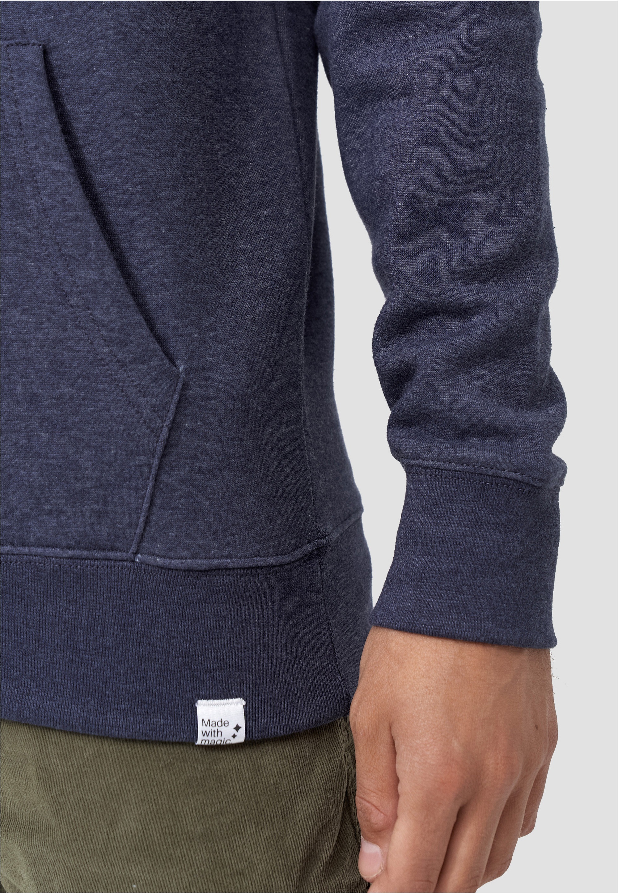 MIKON Kapuzensweatshirt, im zeitlosen Design
