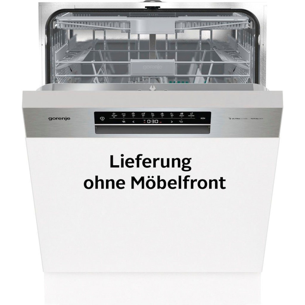 GORENJE teilintegrierbarer Geschirrspüler, GI673C60X, 16 Maßgedecke