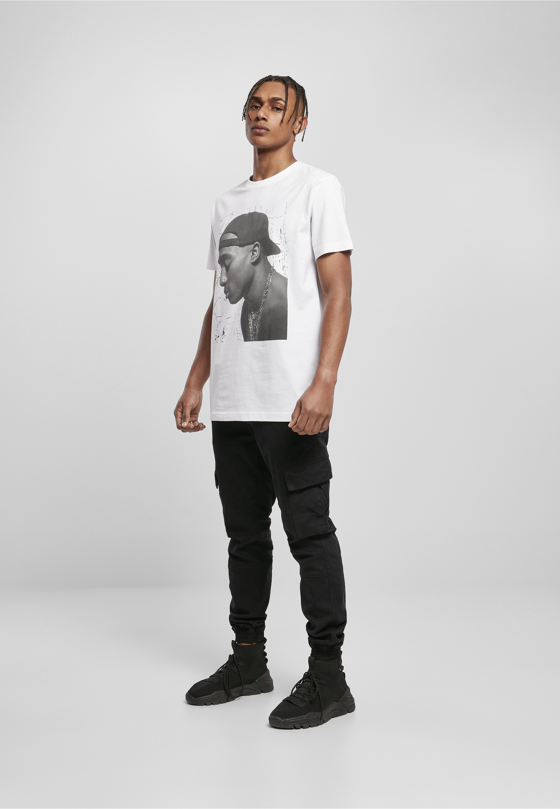 Merchcode T-Shirt »Merchcode Herren Tupac Cracked Background Tee« 1 Stk.