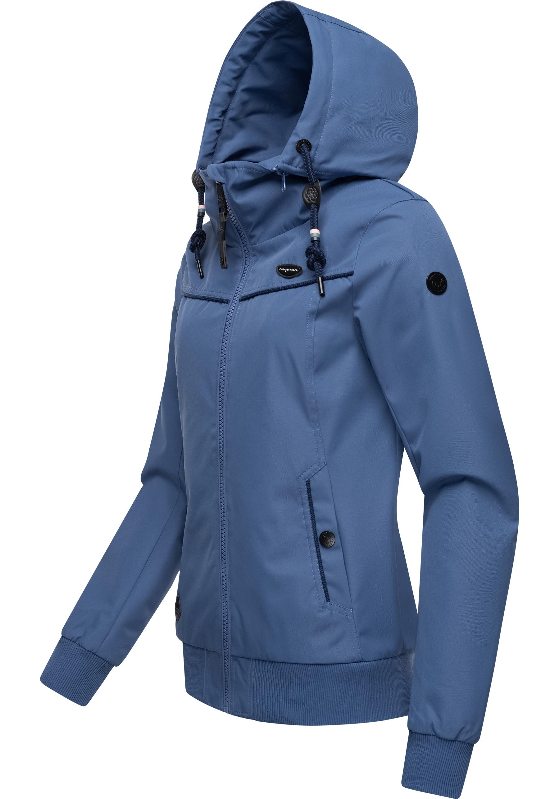 Ragwear Outdoorjacke »Jotty«, mit Kapuze, wasserdichte Übergangsjacke mit abnehmbarer Kapuze