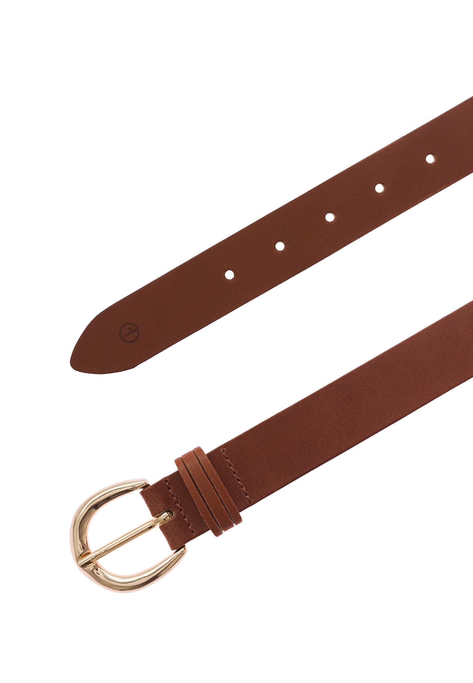 Tamaris Ledergürtel »"Clara Gold"« 3 cm Breite, aus Rindsleder, mit goldfarbener Dornschnalle