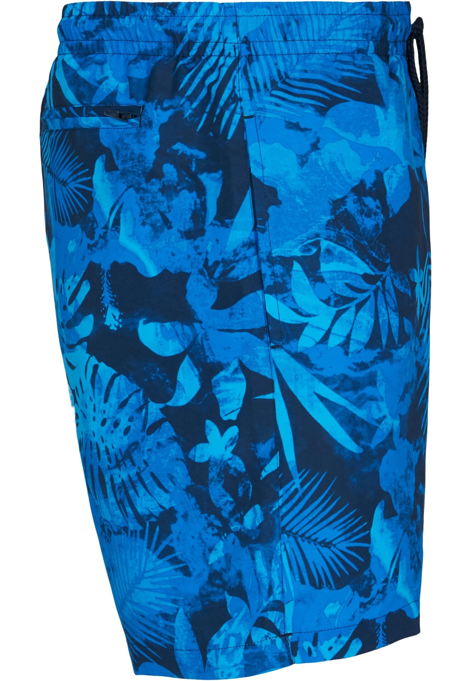 URBAN CLASSICS Badeshorts »Urban Classics Herren Pattern Swim Shorts«