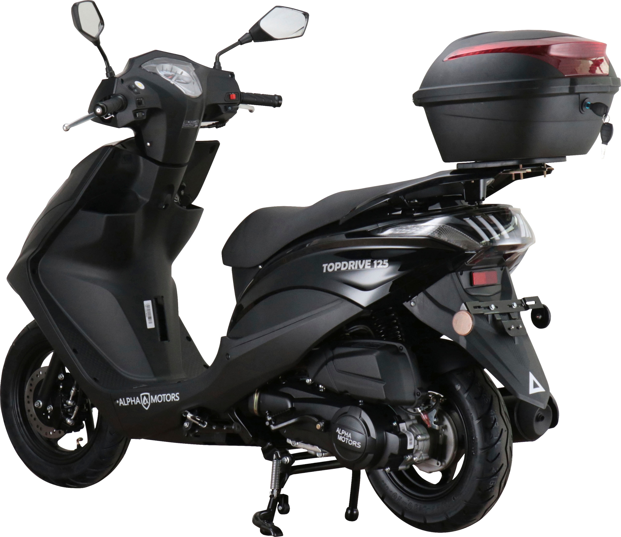 Alpha Motors Motorroller »Topdrive«, Raten inkl. Euro Topcase 5, | PS, km/h, BAUR auf 125 8,56 85 cm³