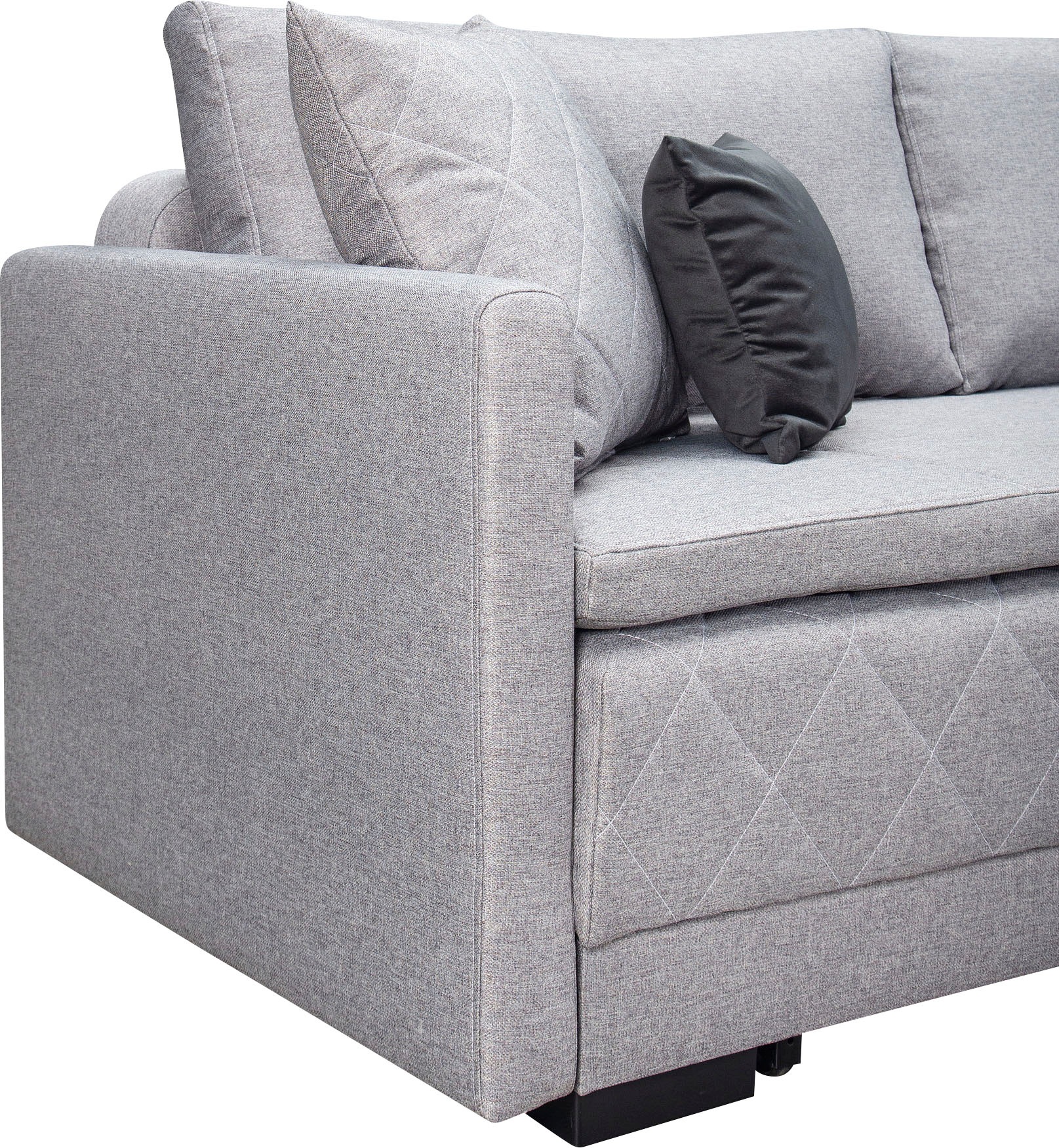 INOSIGN Schlafsofa »Potsdam«, mit Boxspringaufbau, Bettfunktion & Bettkasten, Dauerschlafsofa