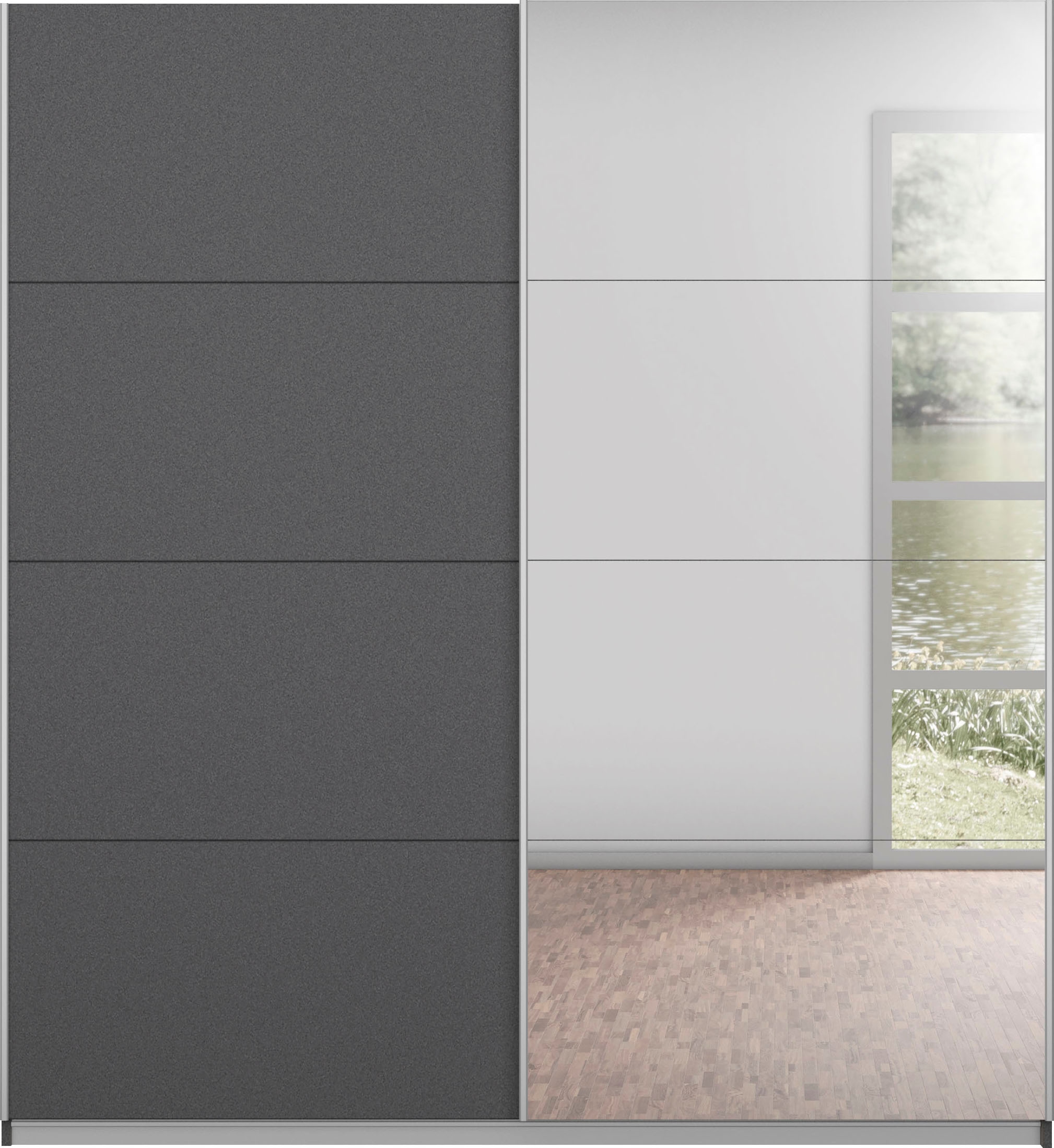 OTTO home Schwebetürenschrank "Kleiderschrank Schrank Garderobe Schlafzimme günstig online kaufen