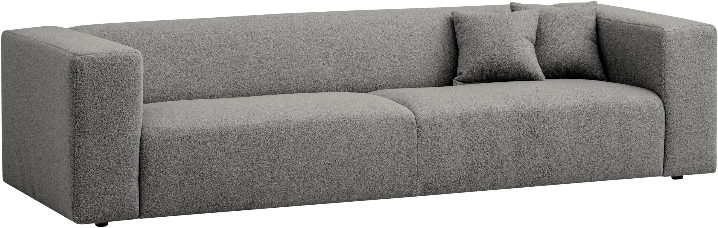 andas 3-Sitzer »BAKELS, Couch in Cord oder Boucle-Stoff, Sofa im modernen Design«, bequemer Sitzkomfort,in 2 Stoffen und 8 Farben lieferbar