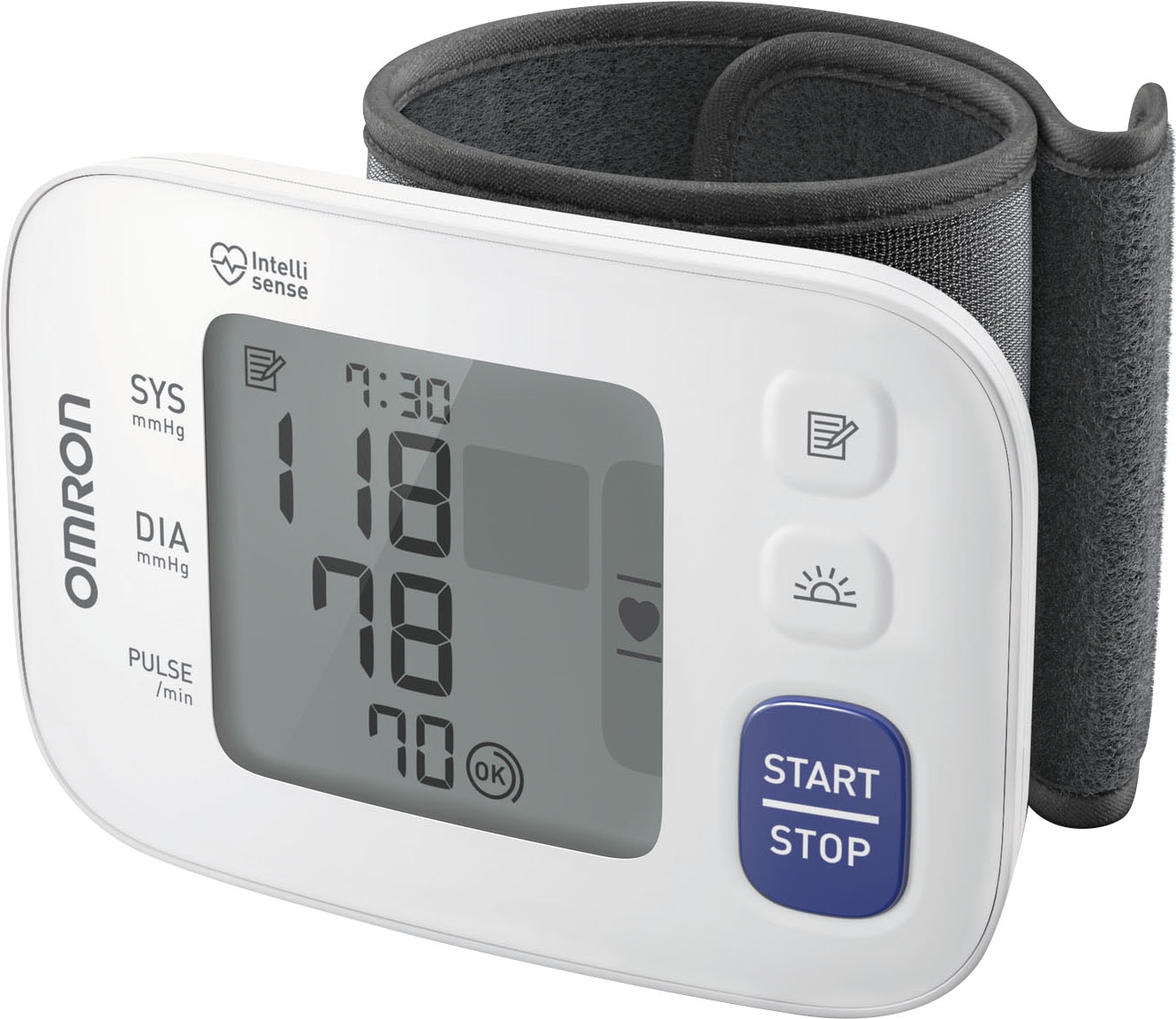 Omron Handgelenk-Blutdruckmessgerät »RS4«, digital, klinisch validiert, mit Positionierungssensor