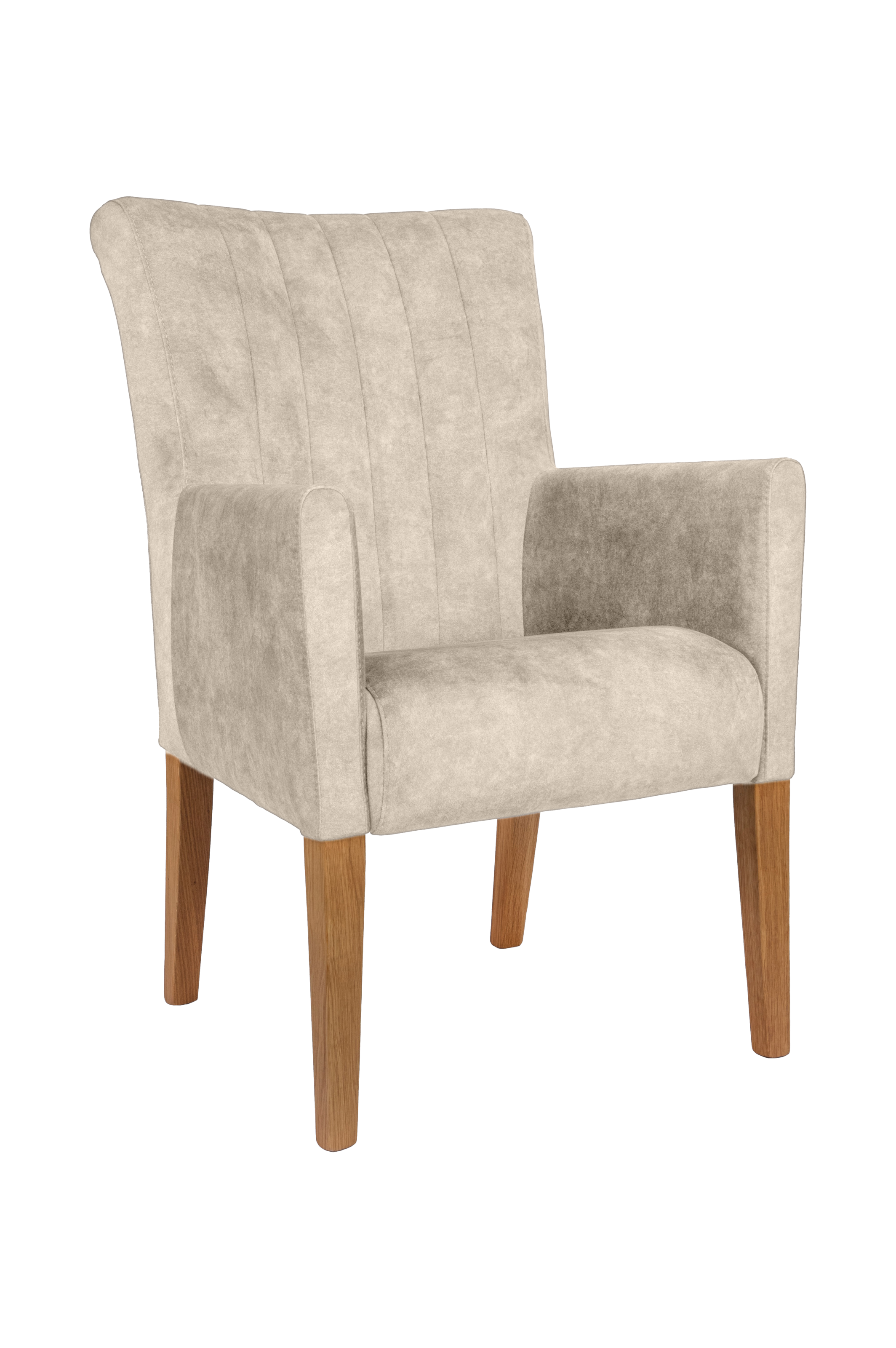 Home affaire Armlehnstuhl "King" () Esszimmerstuhl, Beingestell Massivholz günstig online kaufen