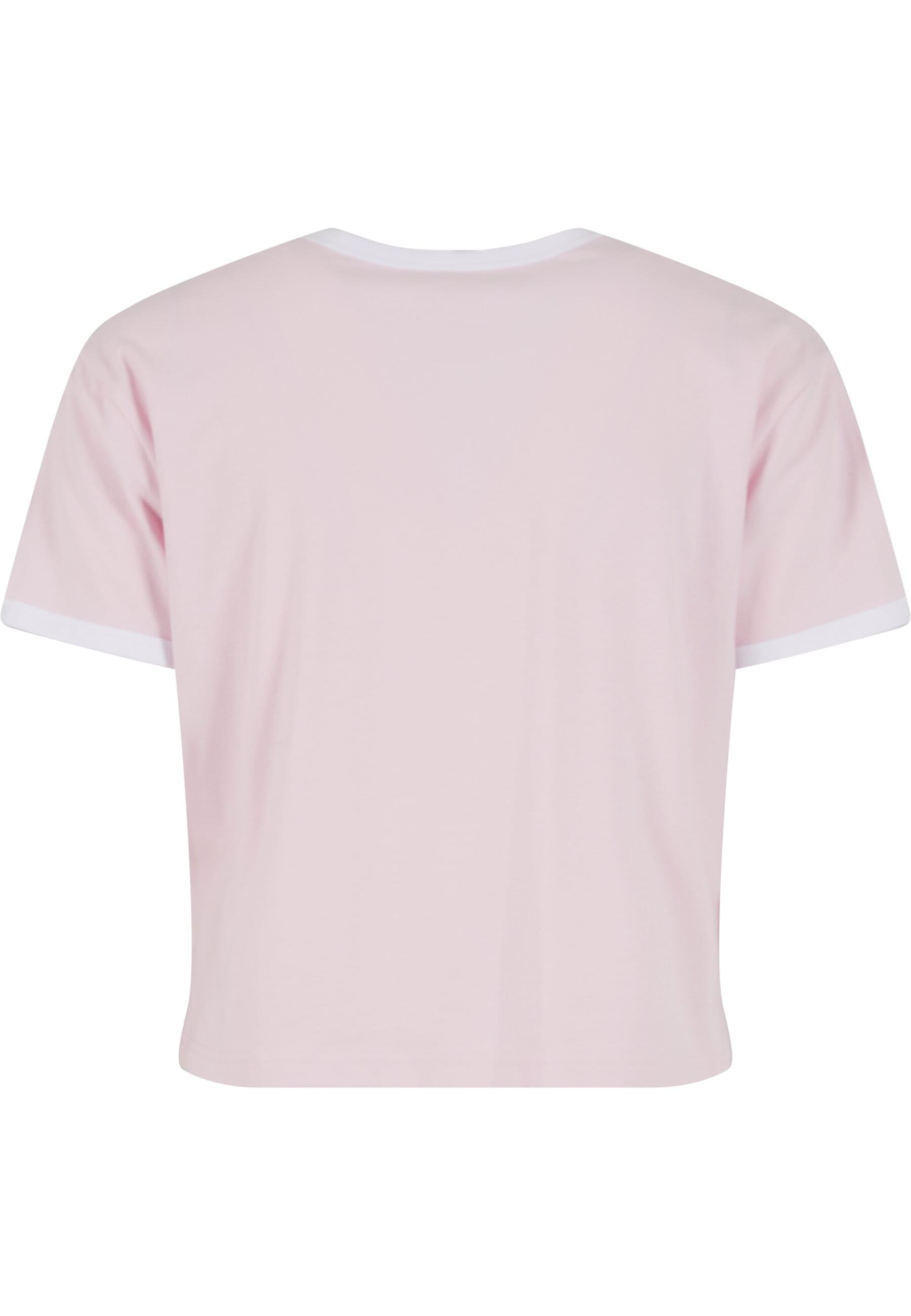 URBAN CLASSICS T-Shirt »Urban Classics Ladies Contrast Retro T-Shirt«, (1 tlg.)
