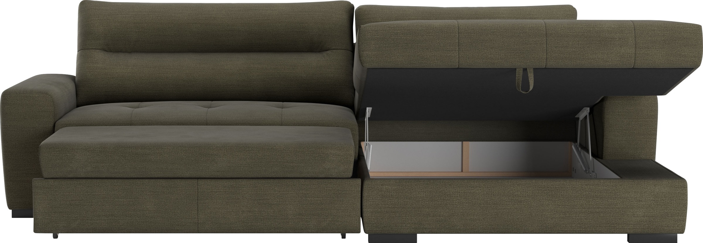 COTTA Ecksofa »Cappa L-Form«, wahlweise mit Bettfunktion & Bettkasten