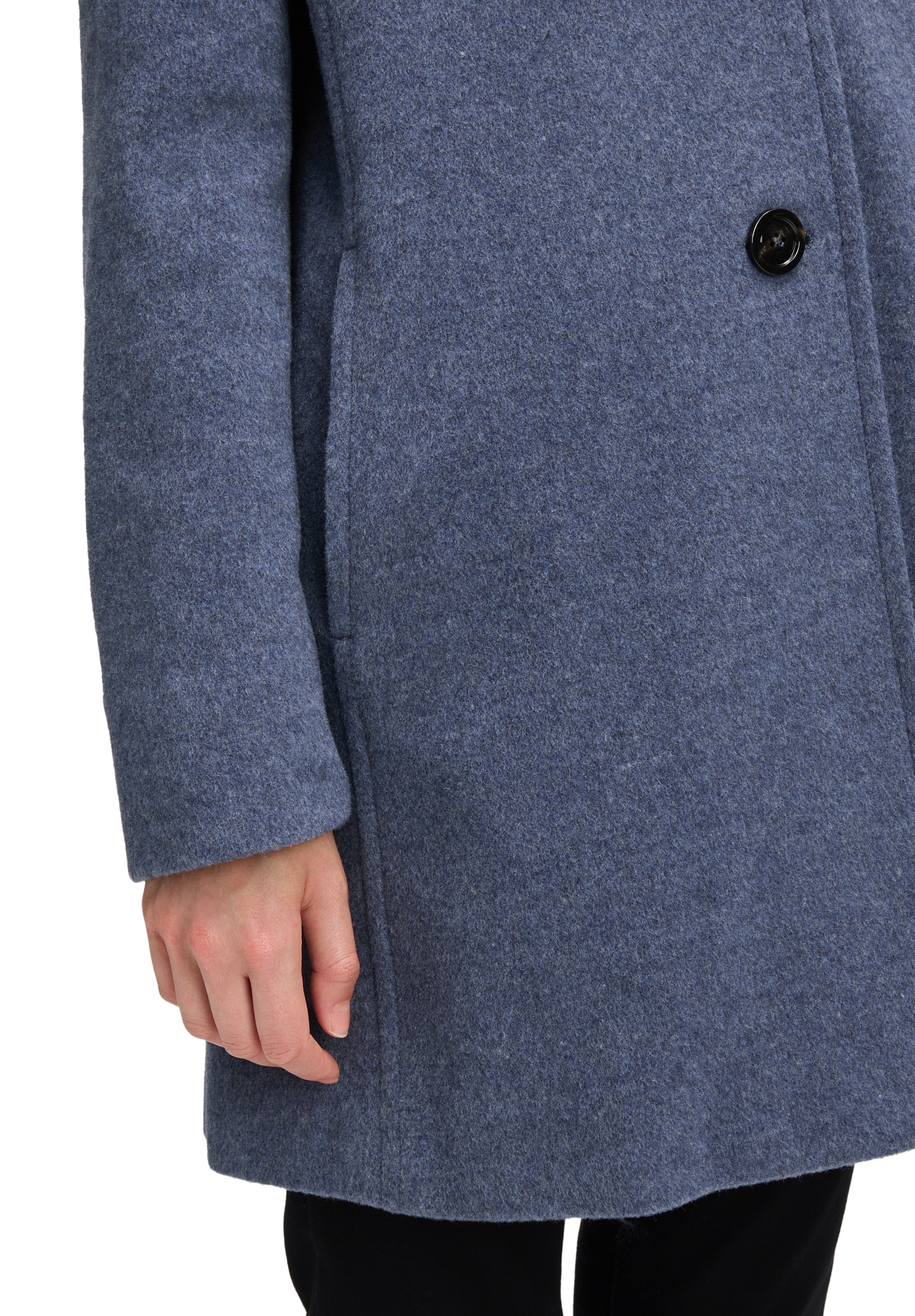 Gil Bret Wolljacke mit Kapuze mit Kapuze