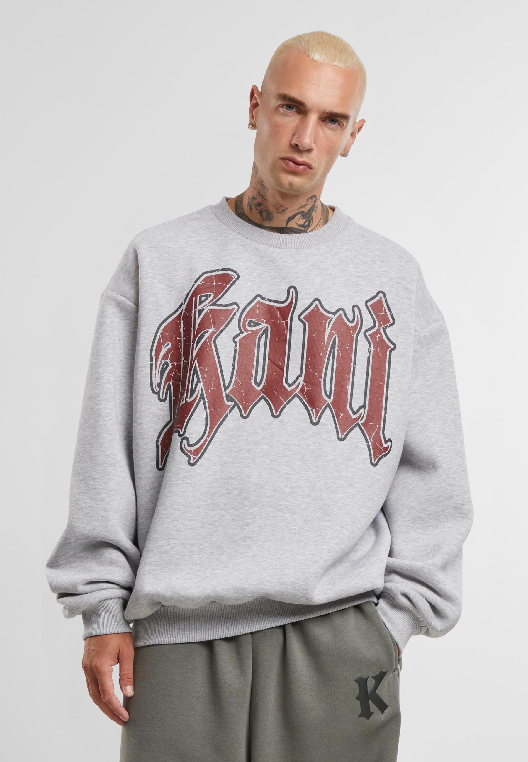 Karl Kani Rundhalspullover »Karl Kani KK Kani Inside Out Crew«, (1 tlg.)