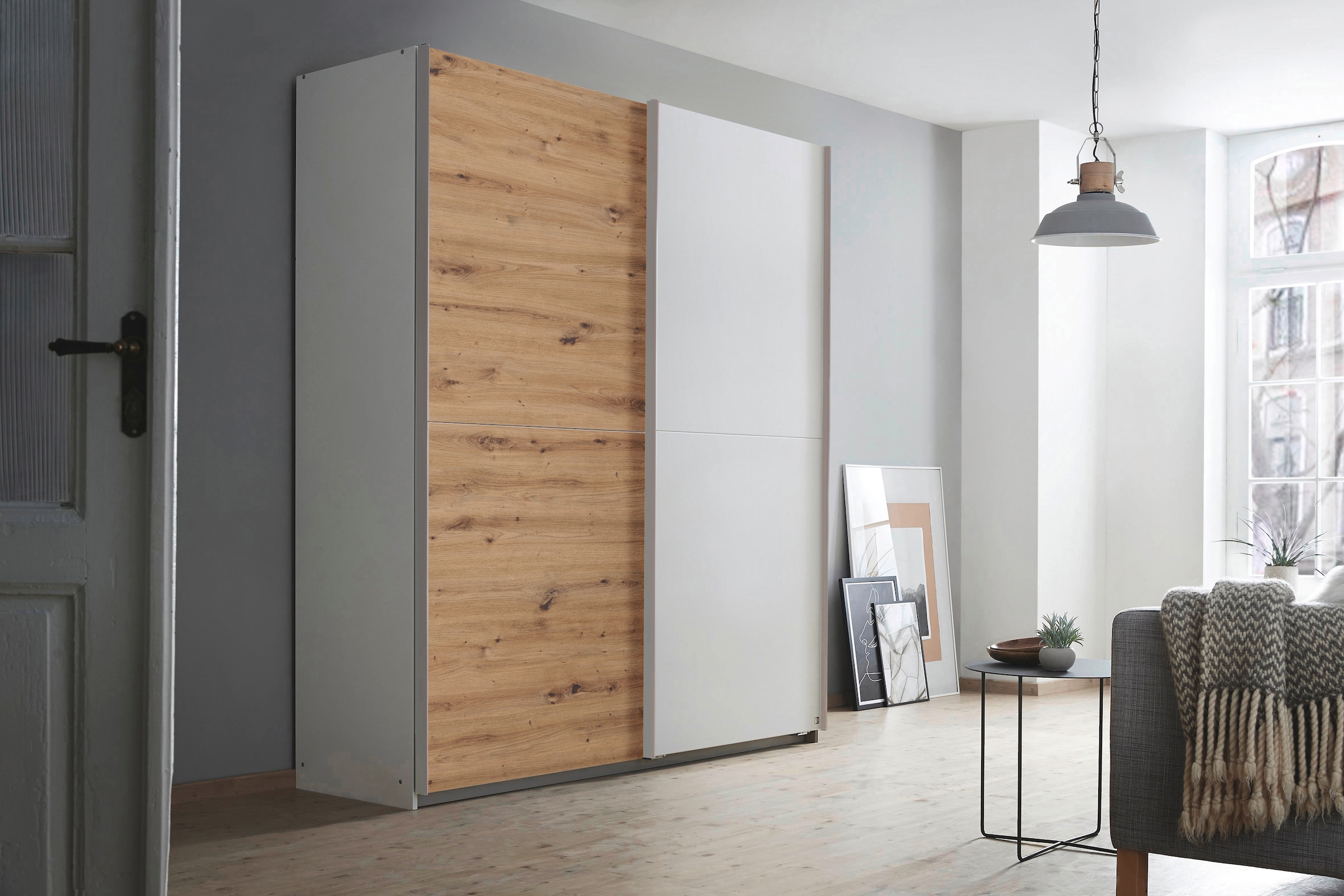 rauch Schwebetürenschrank "Kleiderschrank Schrank Garderobe Wäscheschrank S günstig online kaufen