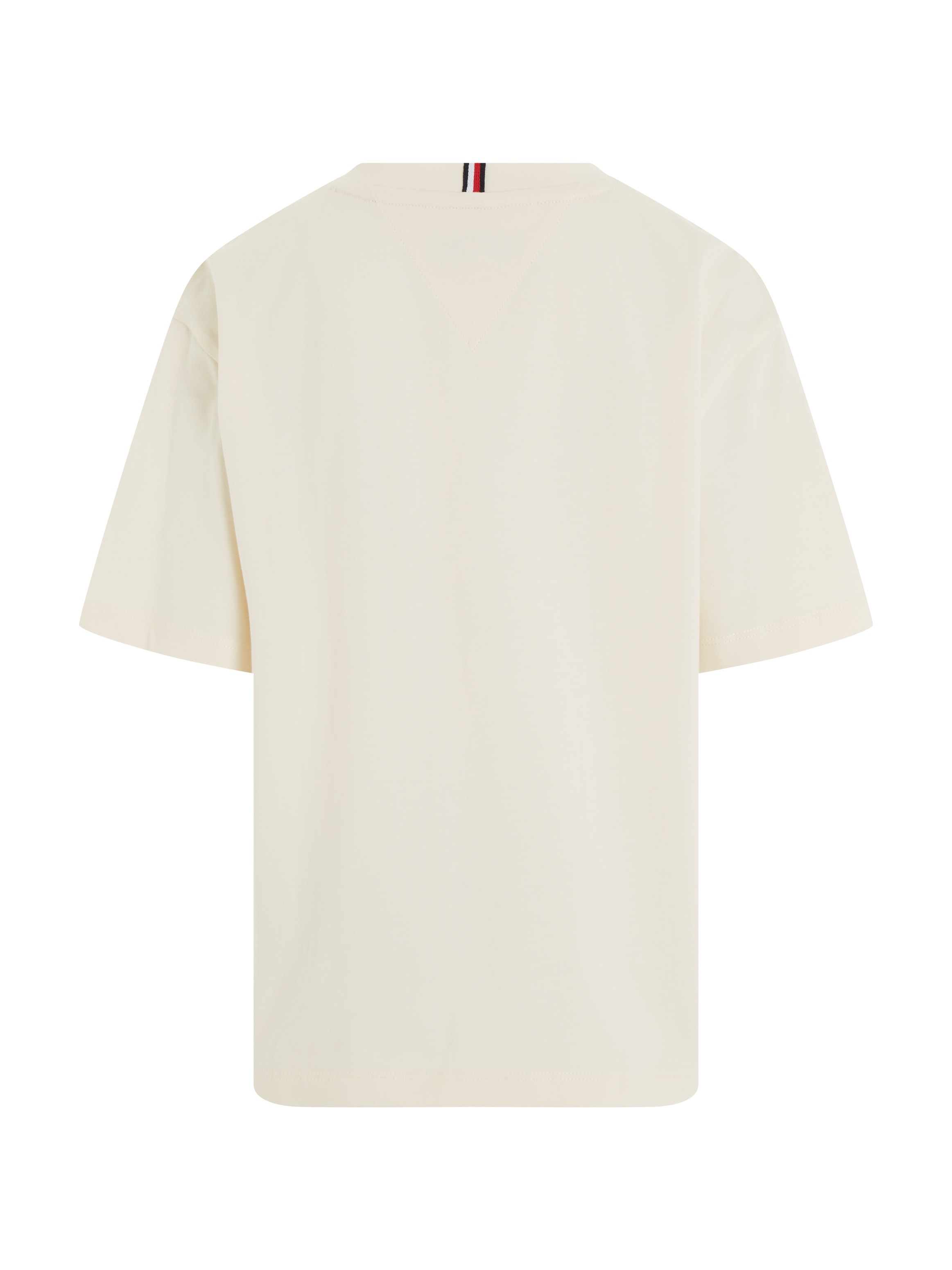 Tommy Hilfiger T-Shirt mit »U BAUR S/S«, Logo-Stickerei großer bestellen TEE | MONOTYPE