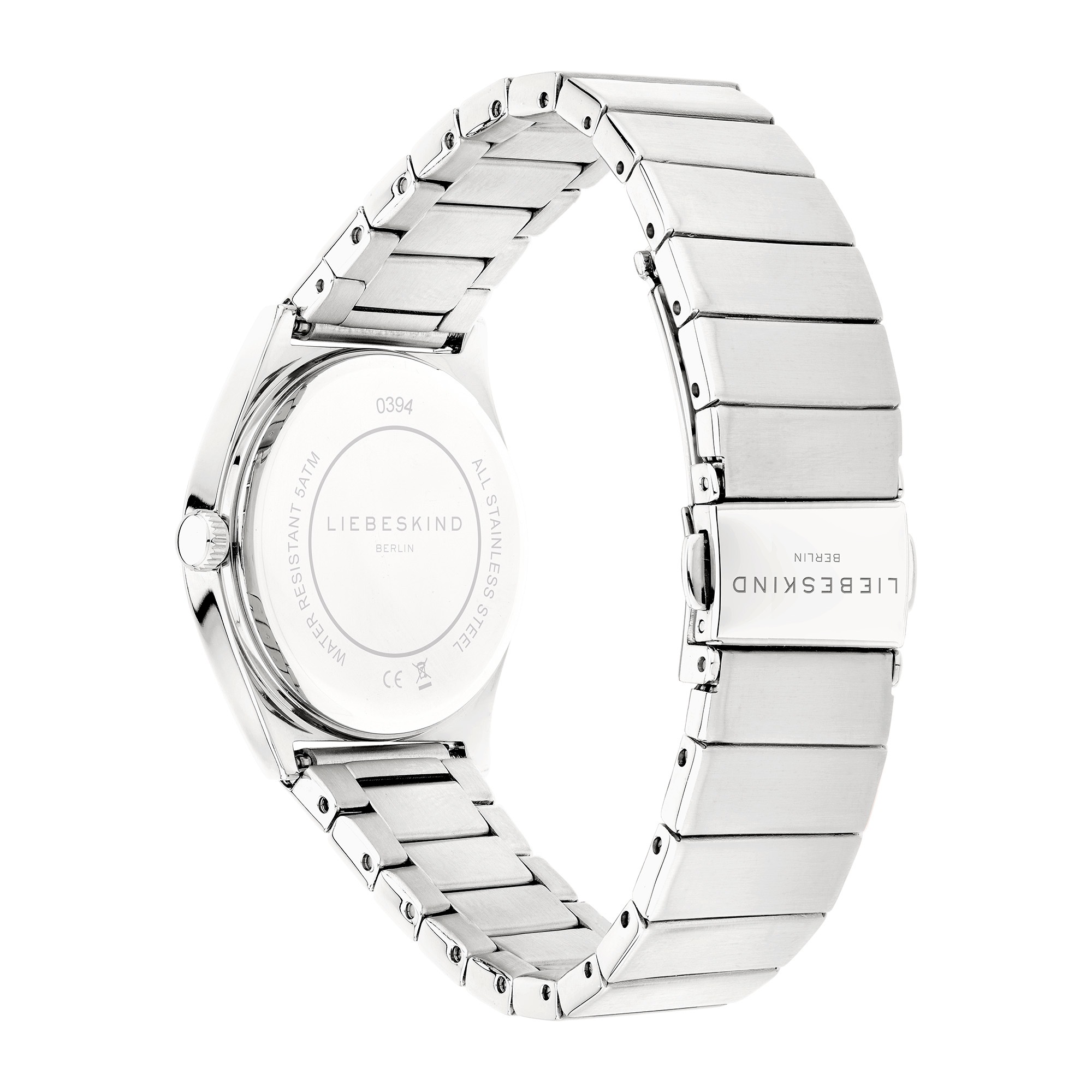 Liebeskind Berlin Quarzuhr »Vinyl Vision«, Armbanduhr, Damenuhr, Edelstahlarmband, analog