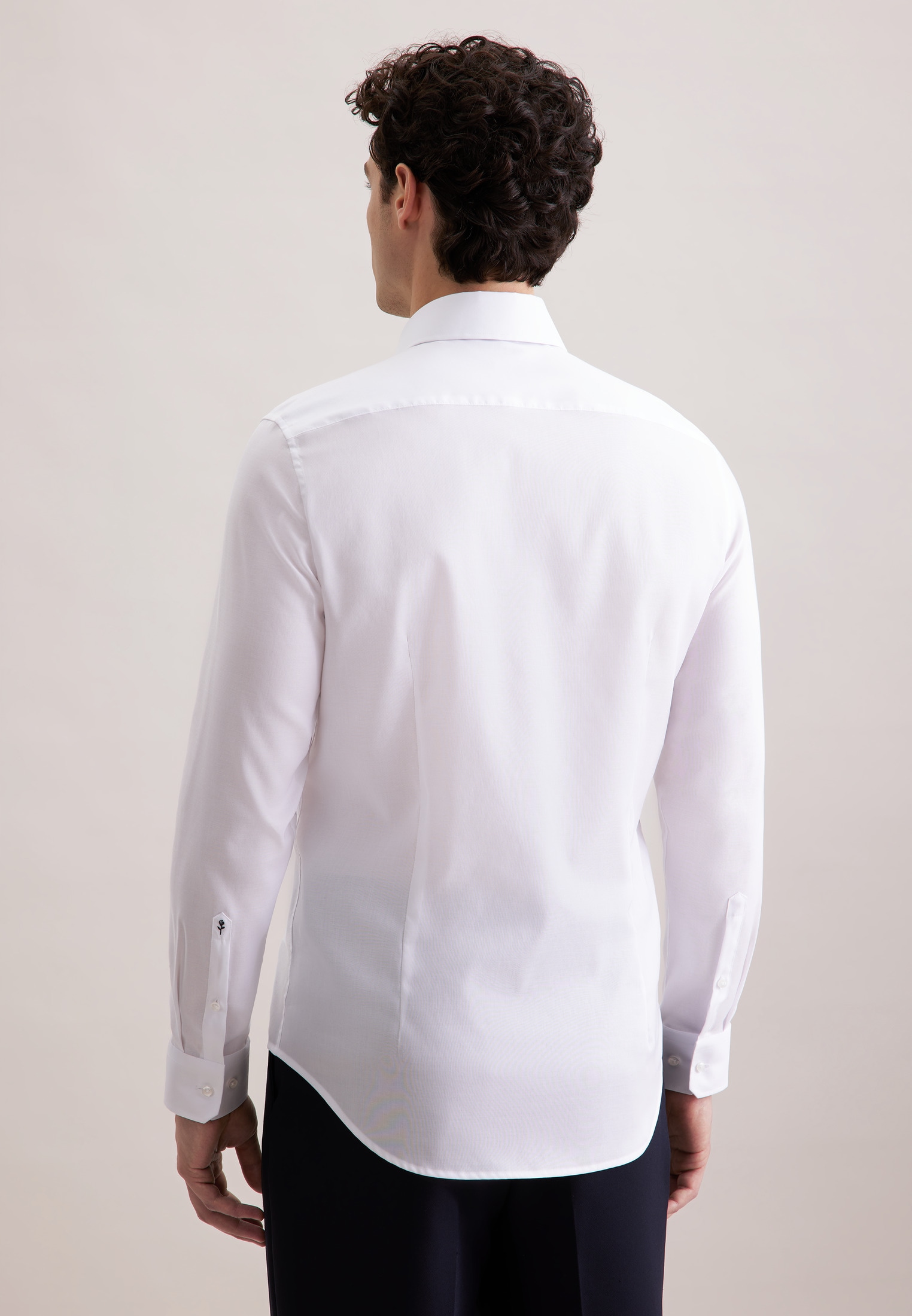 seidensticker Businesshemd »Schwarze Rose«, Slim 1/1 Kentkragen Uni