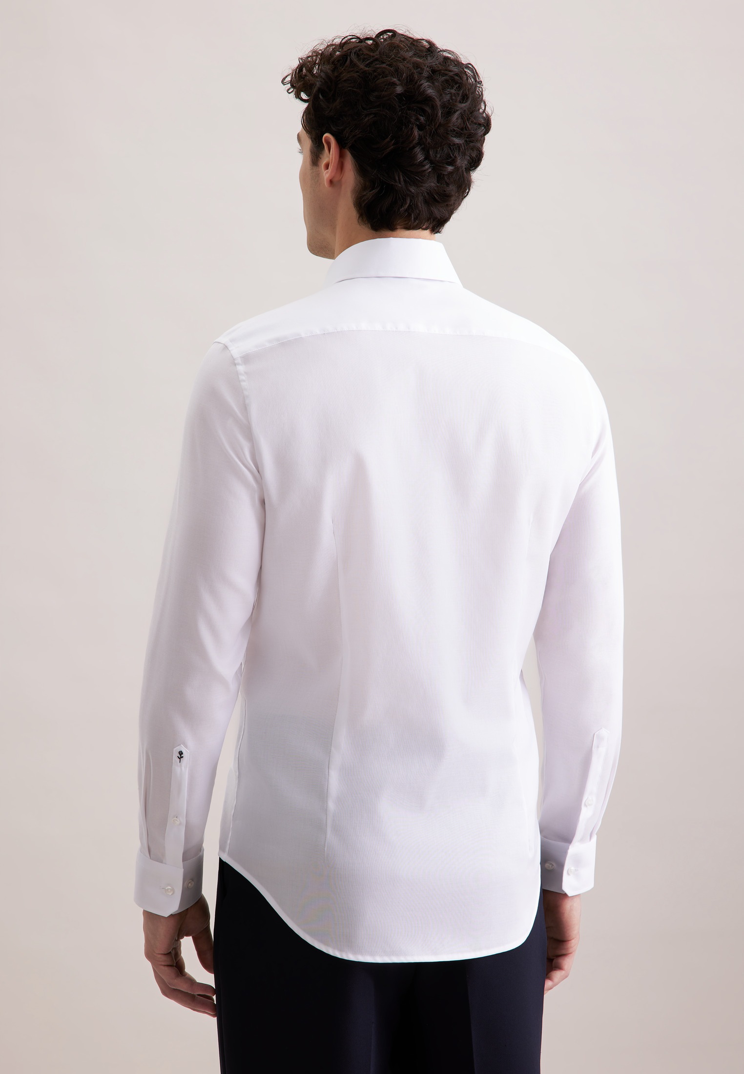 seidensticker Businesshemd "Schwarze Rose" Shaped 1/1 Kentkragen Uni günstig online kaufen