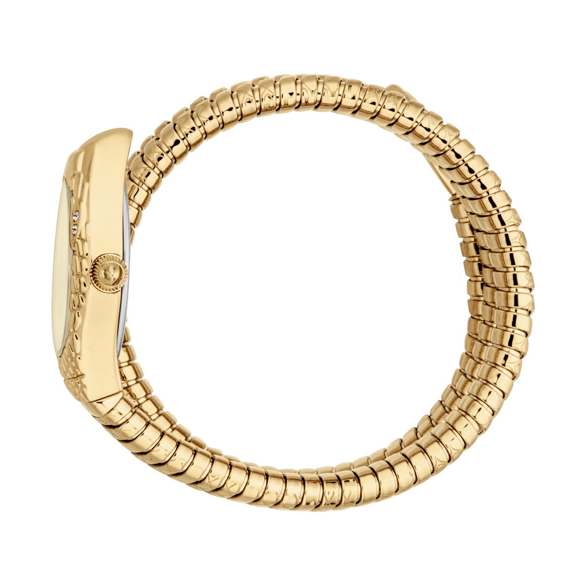 Just Cavalli Time Quarzuhr »Aurelia«, Armbanduhr, Damenuhr, Edelstahlarmband, analog, Kristallsteine