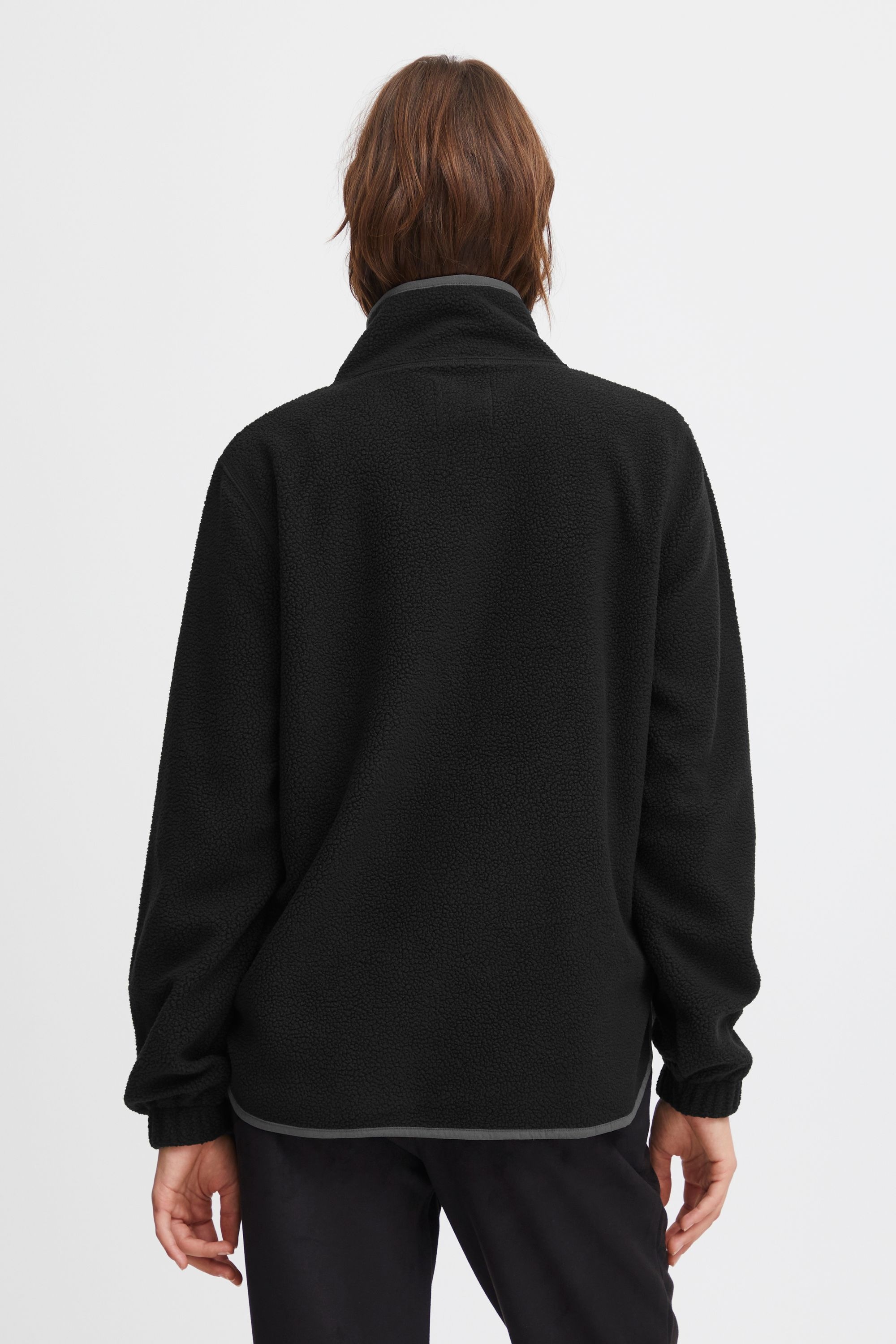 Sweater OXMO "Troyer OXPiala", Damen, Gr. S, schwarz, Obermaterial: 100% Polyester PES., Pullover Sweater 3