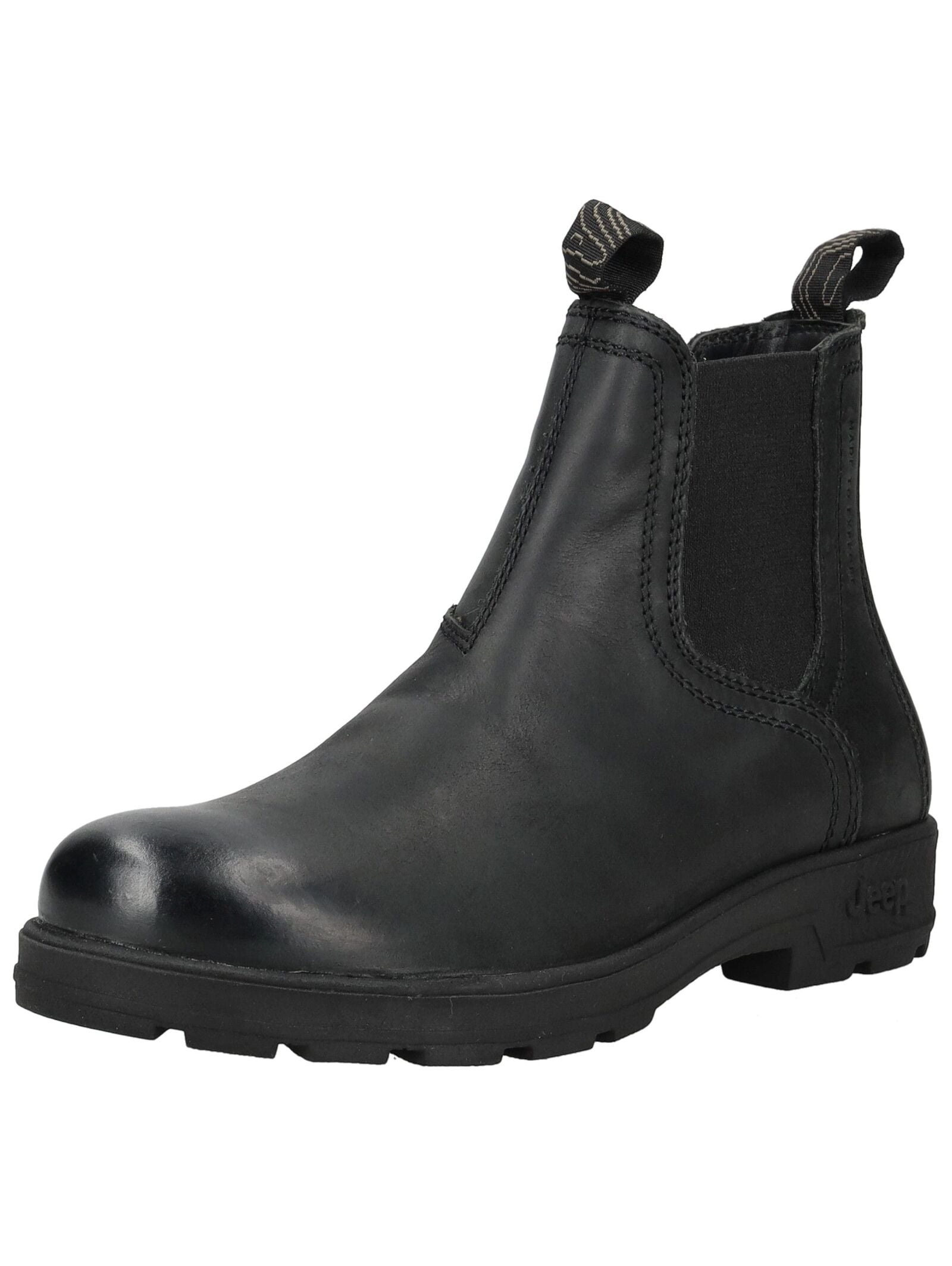 Jeep Stiefelette "Jeep Stiefelette Leder/Textil" günstig online kaufen