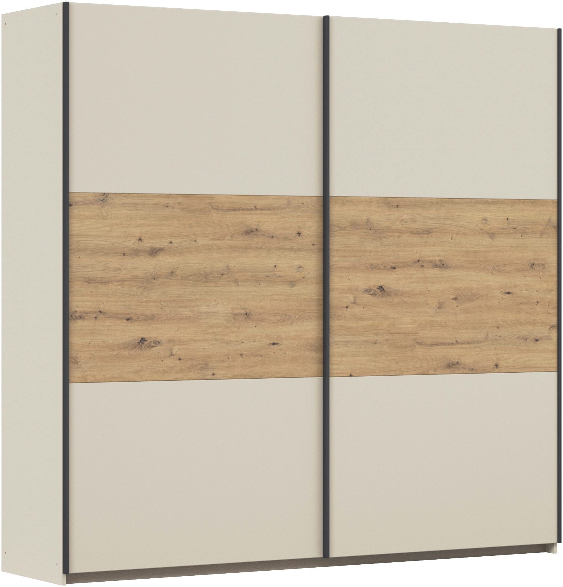 rauch 1100000002199 "Kleiderschrank Schrank Garderobe Garderobenschrank Wäscheschrank NEO" 3 verschiedene Ausstattungen BASIC/CLASSIC/PREMIUM (inkl. SOFT-CLOSE), mit großzügigem Stauraum und vielfältigen Farbkombinationen