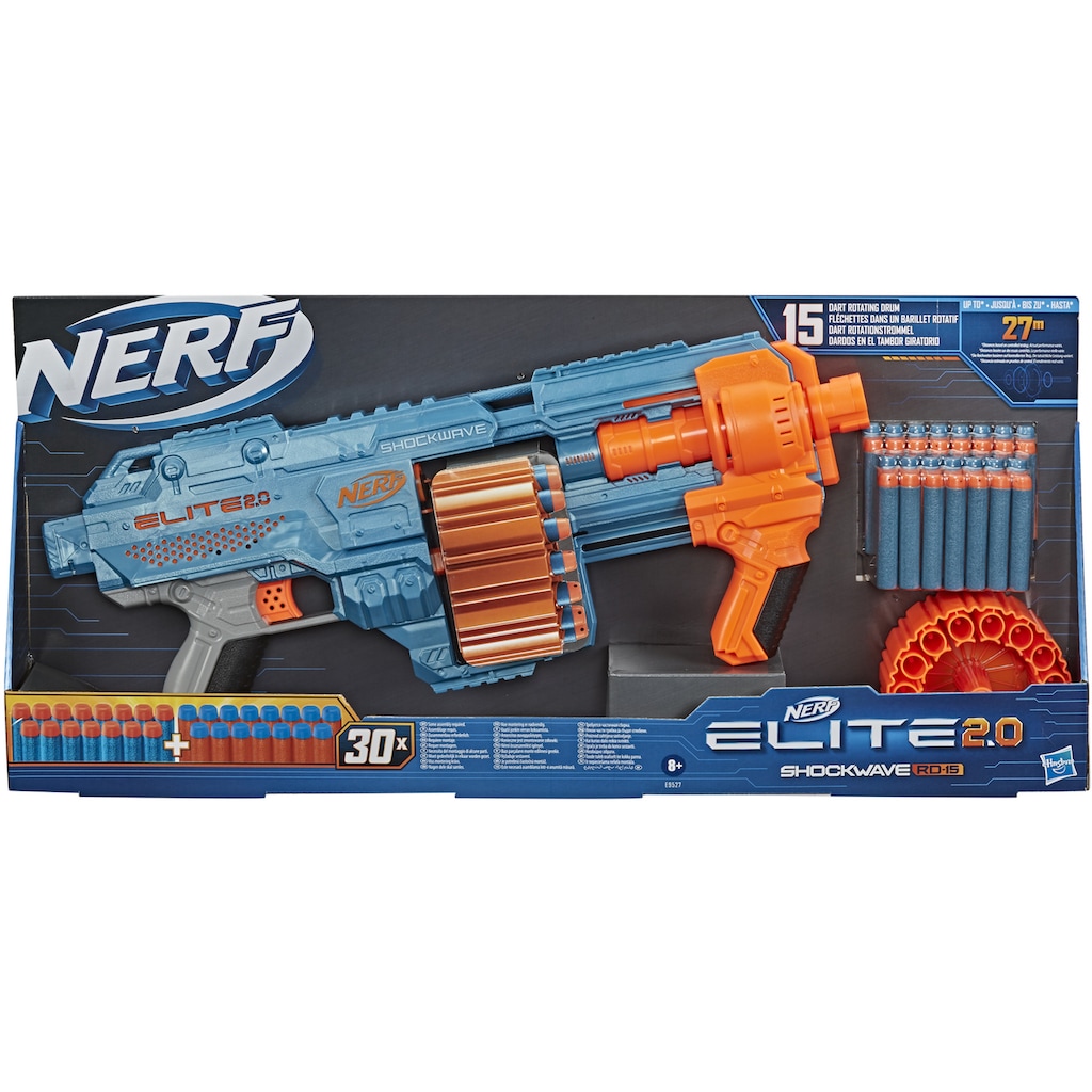 Hasbro Blaster »Nerf Elite 2.0 Shockwave RD-15«