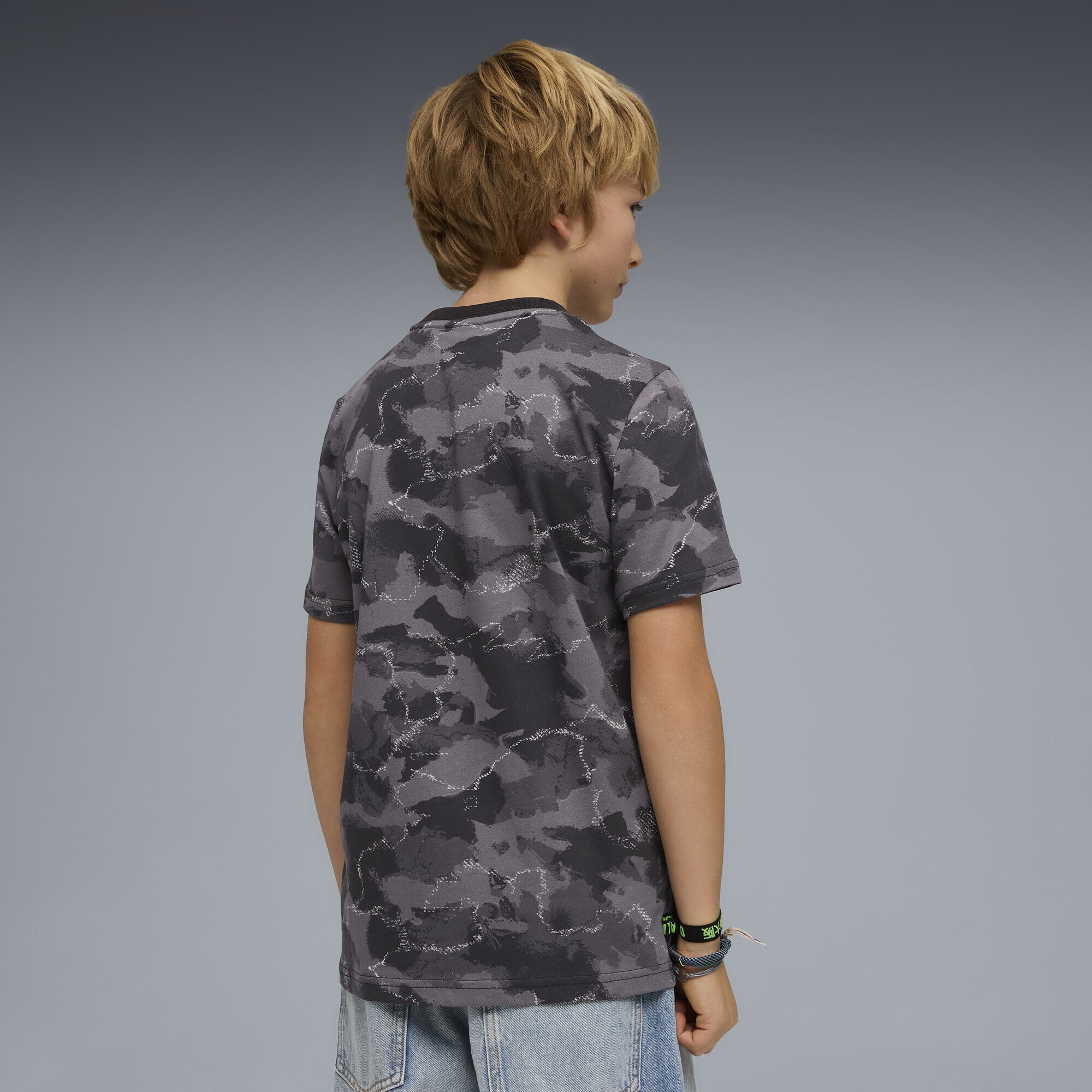 PUMA T-Shirt »Essentials Camo Bedrucktes T-Shirt Jungen«