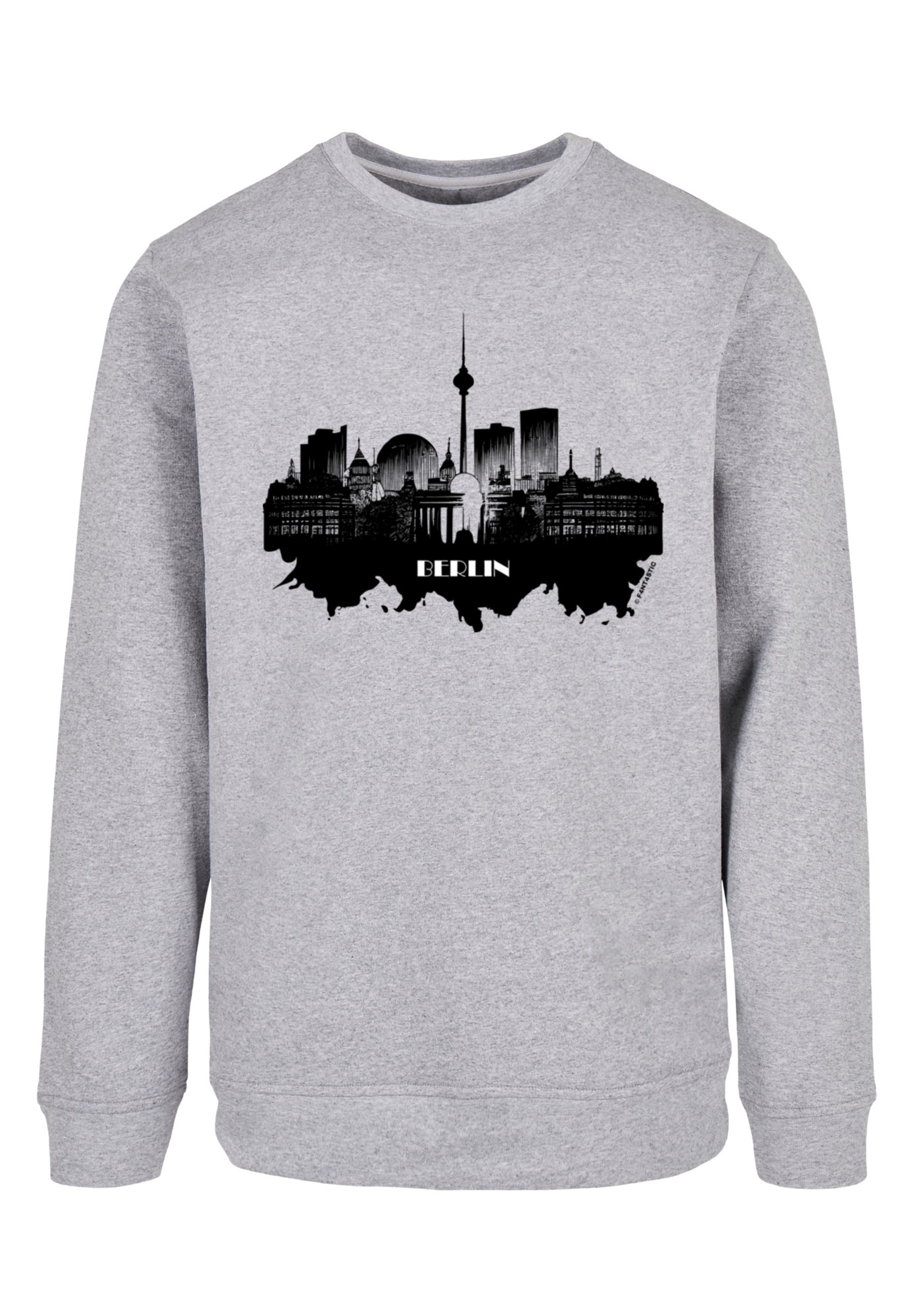 F4NT4STIC Kapuzenpullover »Cities Collection - Berlin skyline«, Print