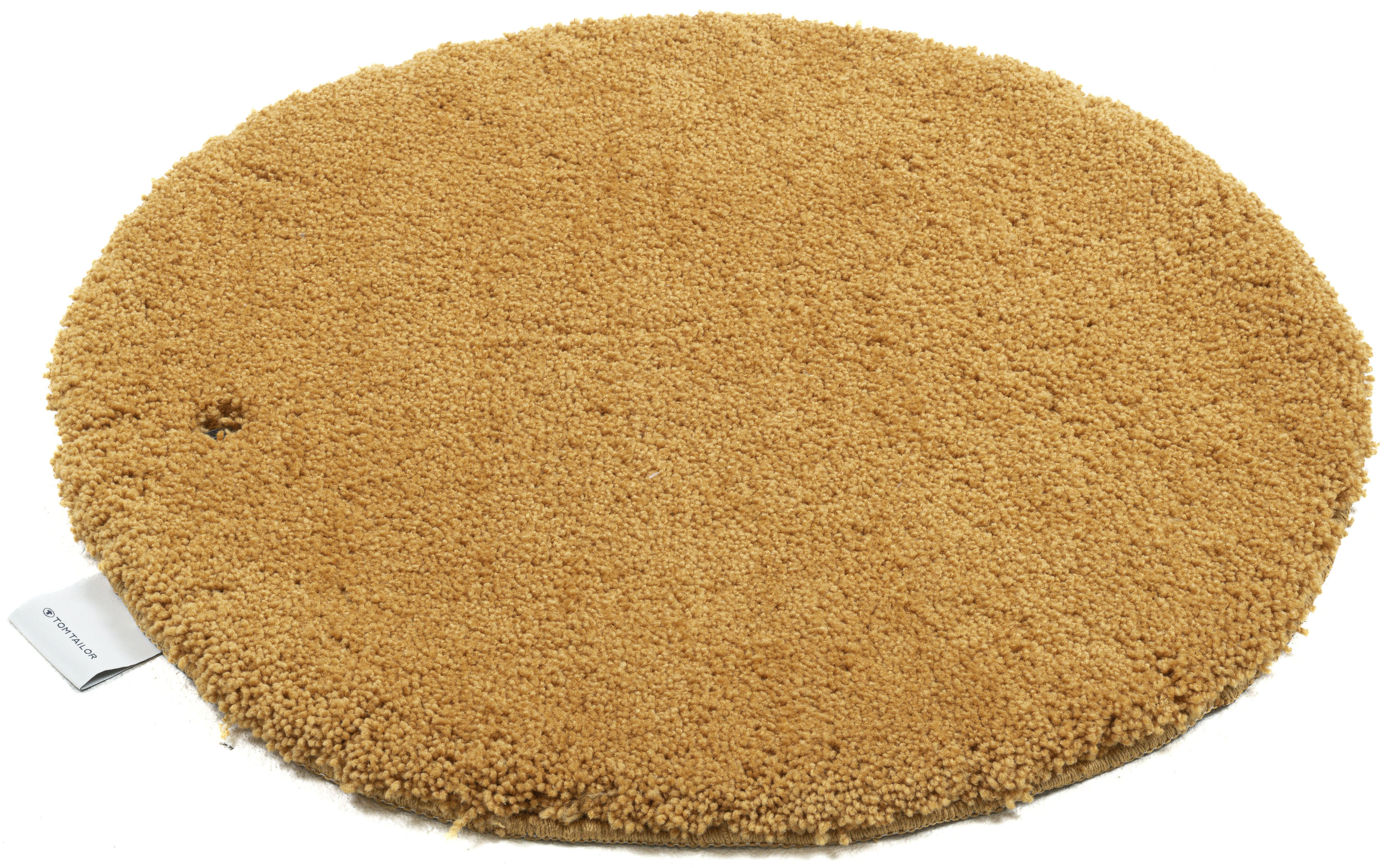 TOM TAILOR HOME Badematte "Cozy Bath UNI, Badvorleger, Badezimmer Teppich" Höhe 27 mm rutschhemmend beschichtet fußbodenheizungsgeeignet Badteppich, Uni Farben, rechteckig, in rund & oval erhältlich