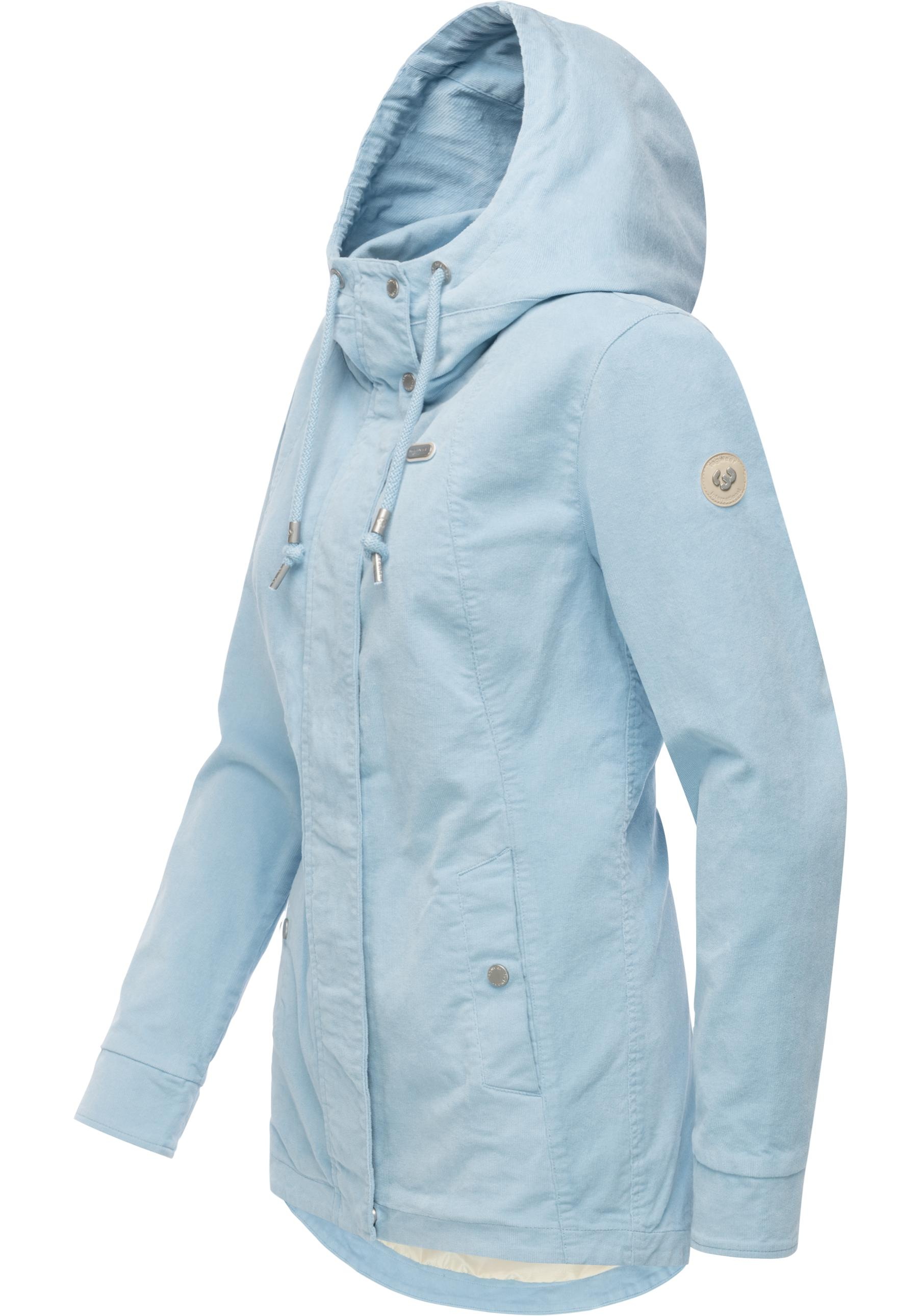 Ragwear Cordjacke "Alvena Cordy YOUMODO" mit Kapuze Sportliche leichte Kord günstig online kaufen