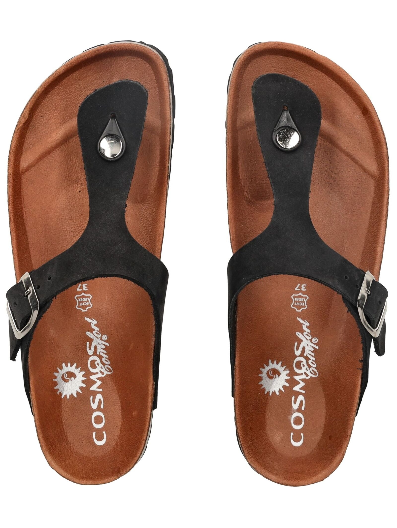 COSMOS Comfort Zehentrenner »COSMOS Comfort Zehensteg Leder«