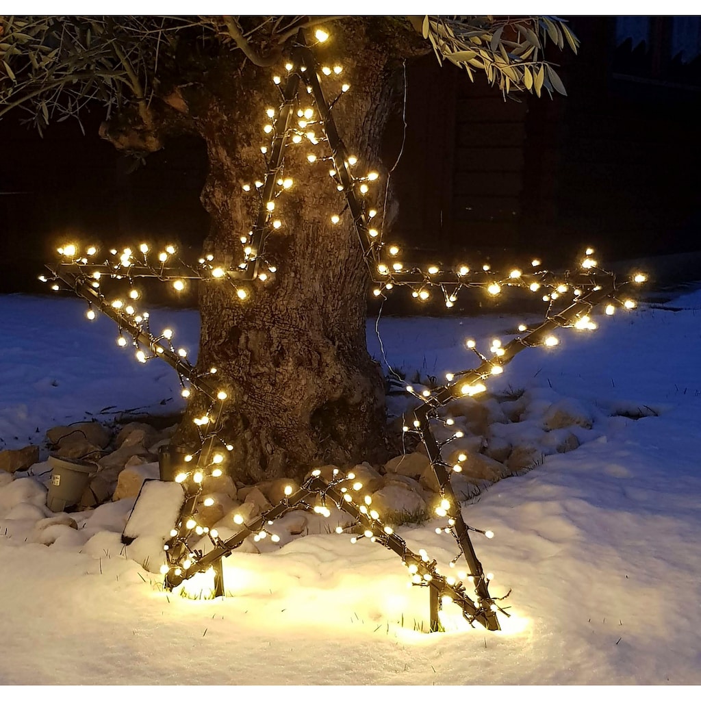 Star-Max LED Stern »Weihnachtsstern, Weihnachtsdeko«, Gartenstecker mit LED-Beleuchtung