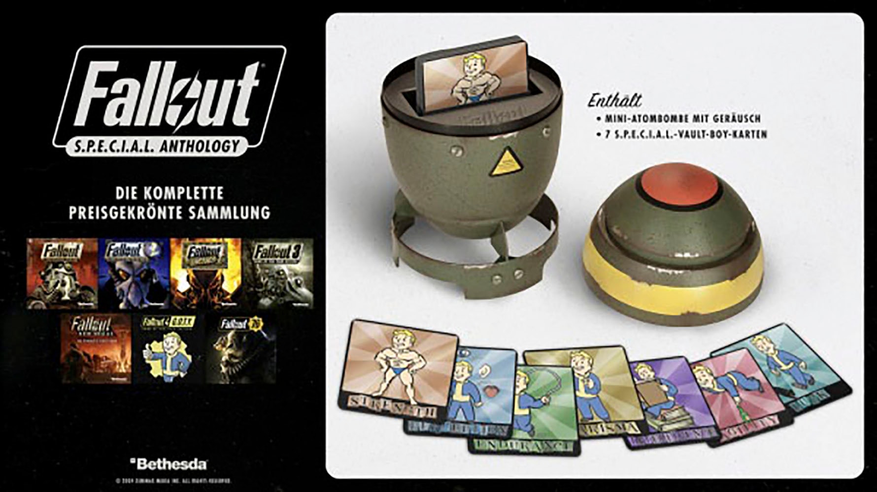 Bethesda Spielesoftware »Fallout S.P.E.C.I.A.L. Anthology (Code in a Box)«, PC