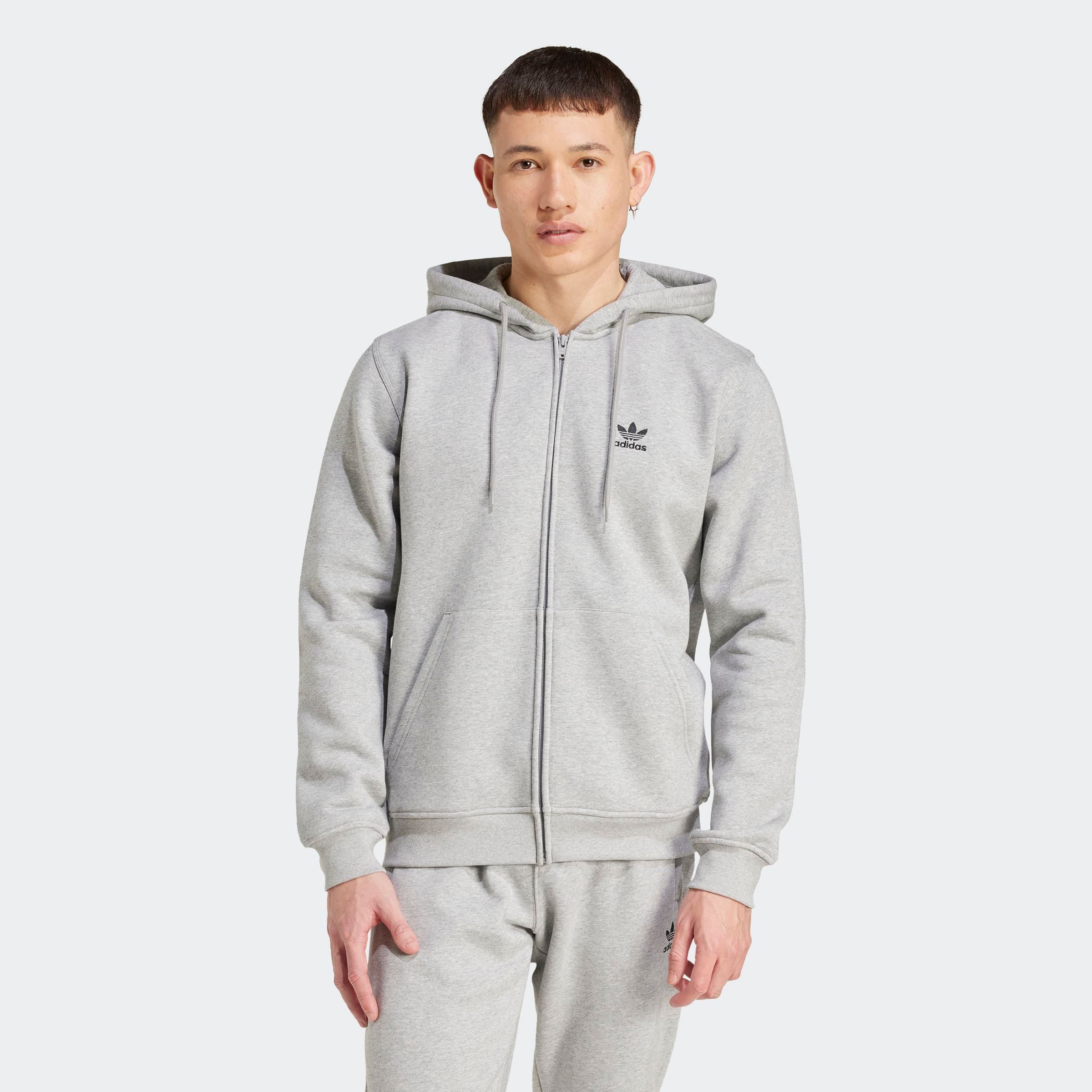 adidas Originals Kapuzensweatshirt "TREFOIL ESSENTIALS", Full Zip Hoddie, K günstig online kaufen