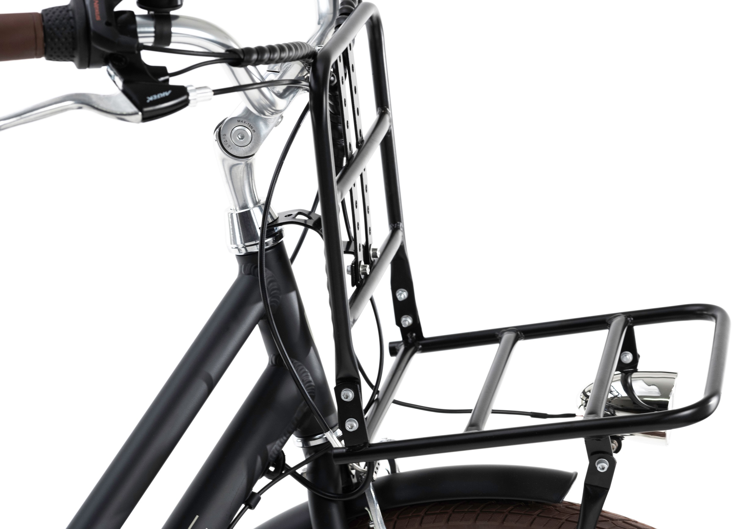 Adore E-Bike »Cantaloupe«, 3 Gang, Shimano, Nexus Schaltbox, Frontmotor 250 W, (Frontgepäckträger), Pedelec, Elektrofahrrad für Damen u. Herren