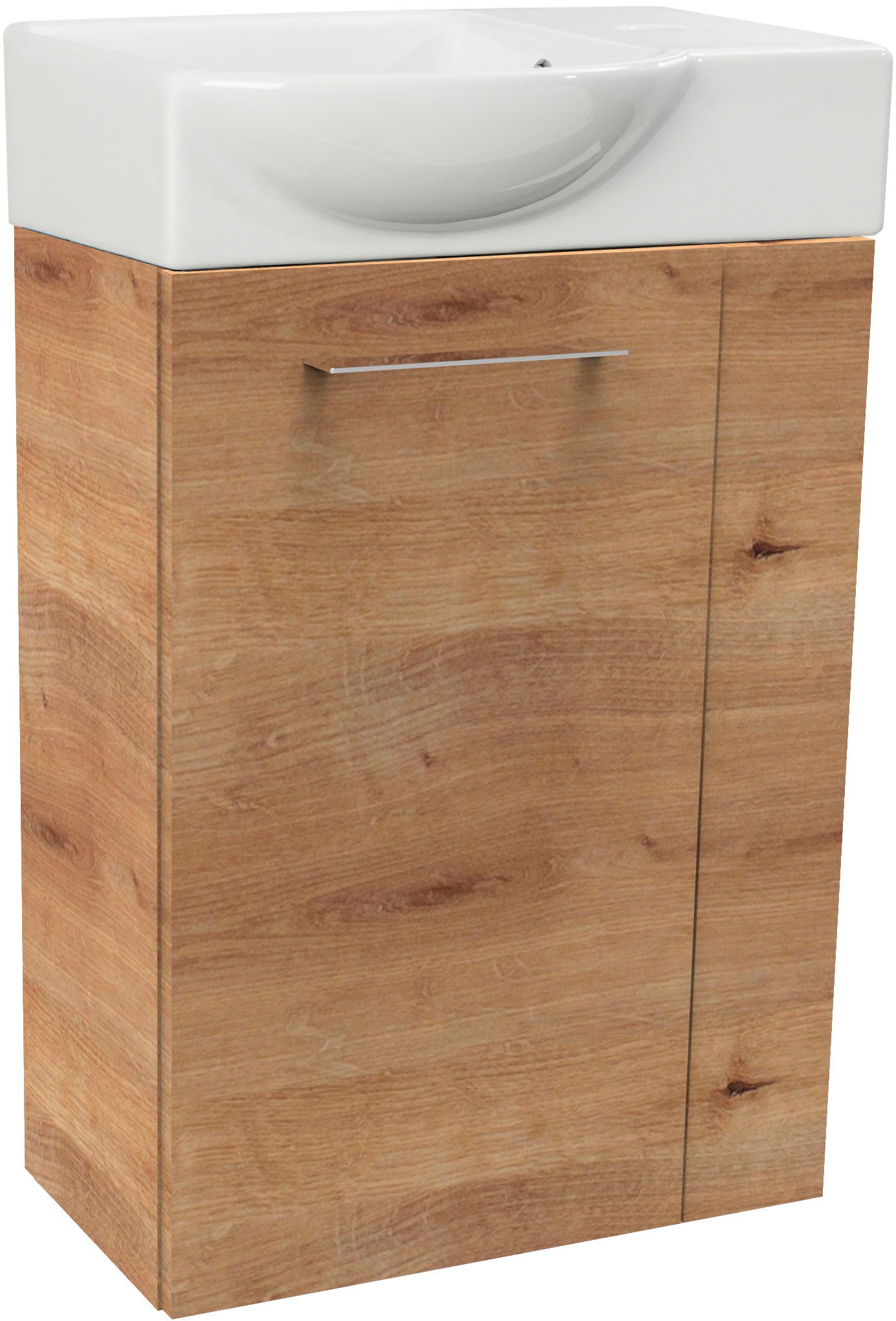 FACKELMANN Waschtisch "SBC" Set, bestehend aus Becken und Unterbau, Breite ca. 45 cm