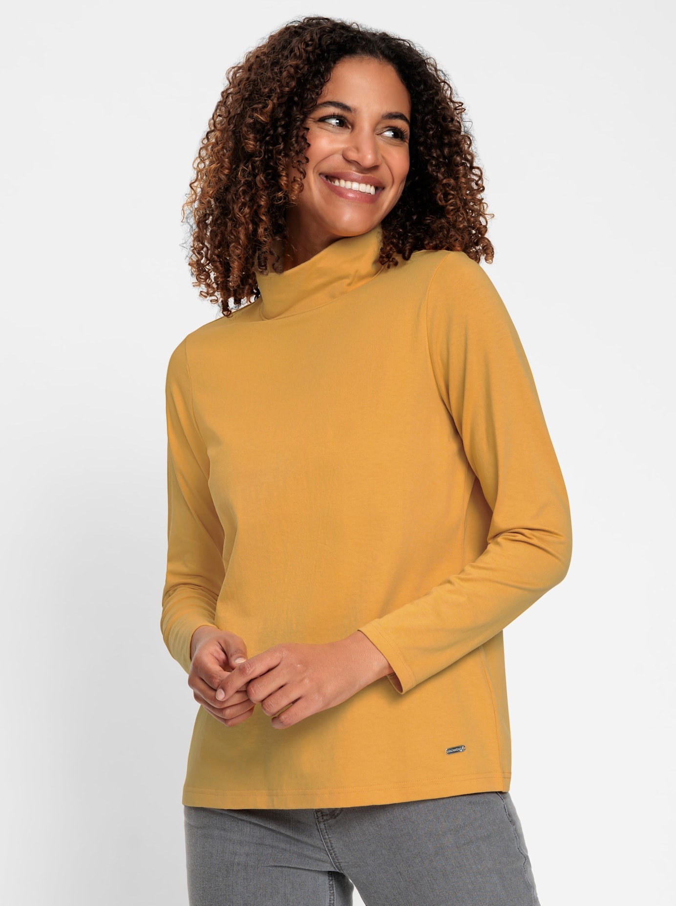 Casual Looks Rollkragenshirt "Rollkragen-Shirt" 1 Stk. tlg. günstig online kaufen