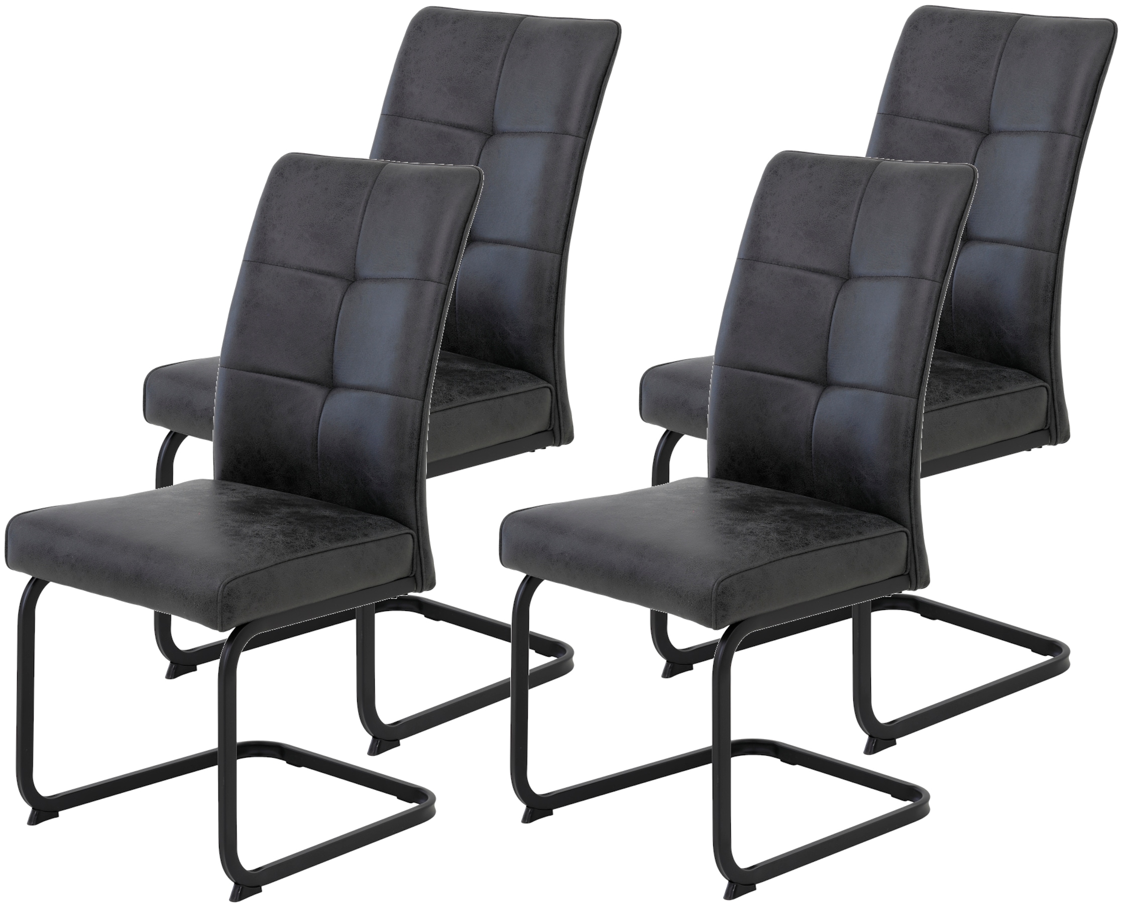 HELA Freischwinger "Freischwinger TOLEDO mit Komfortsitz, gepolstert, Bezug günstig online kaufen