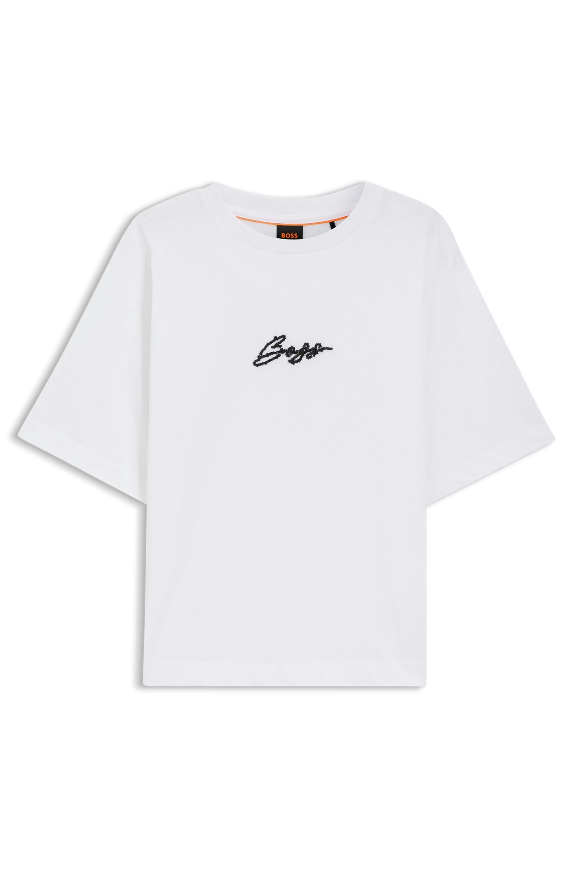 BOSS ORANGE T-Shirt »Eregular Premium Damenmode« Relaxed Fit